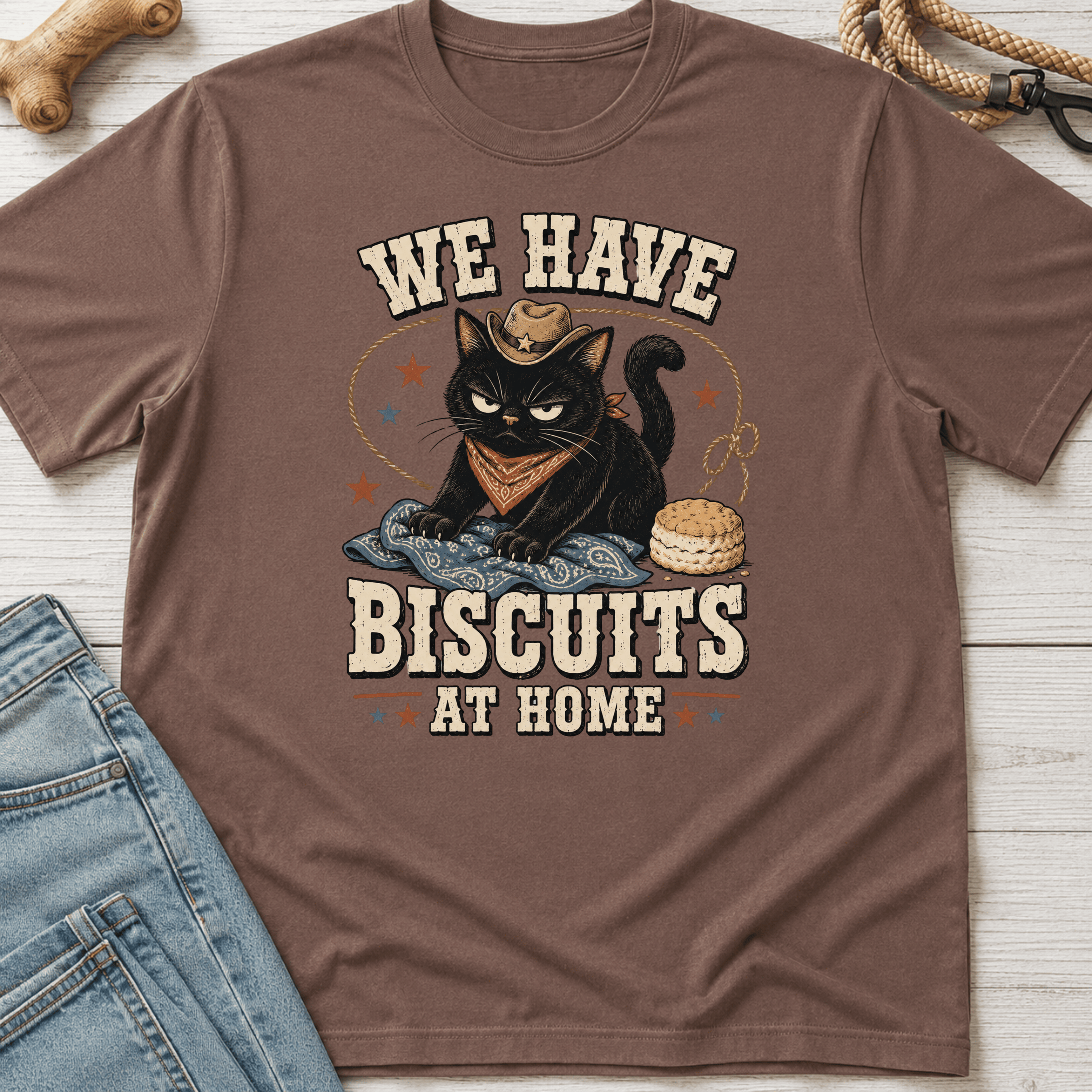 Black Cat Biscuits T-Shirt