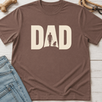 Dog Dad Silhouette T-Shirt