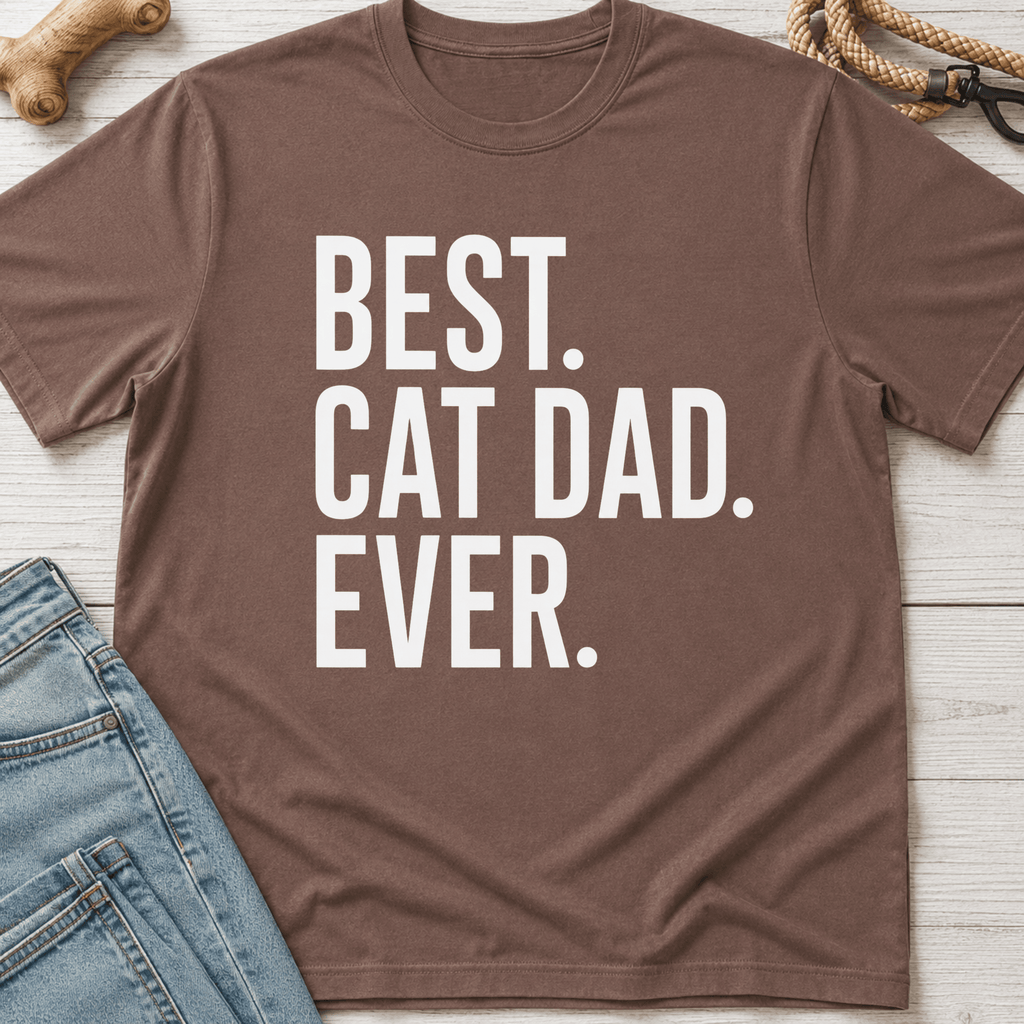 Best Cat Dad Ever T-Shirt