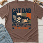 Cat Dad Productive T-Shirt