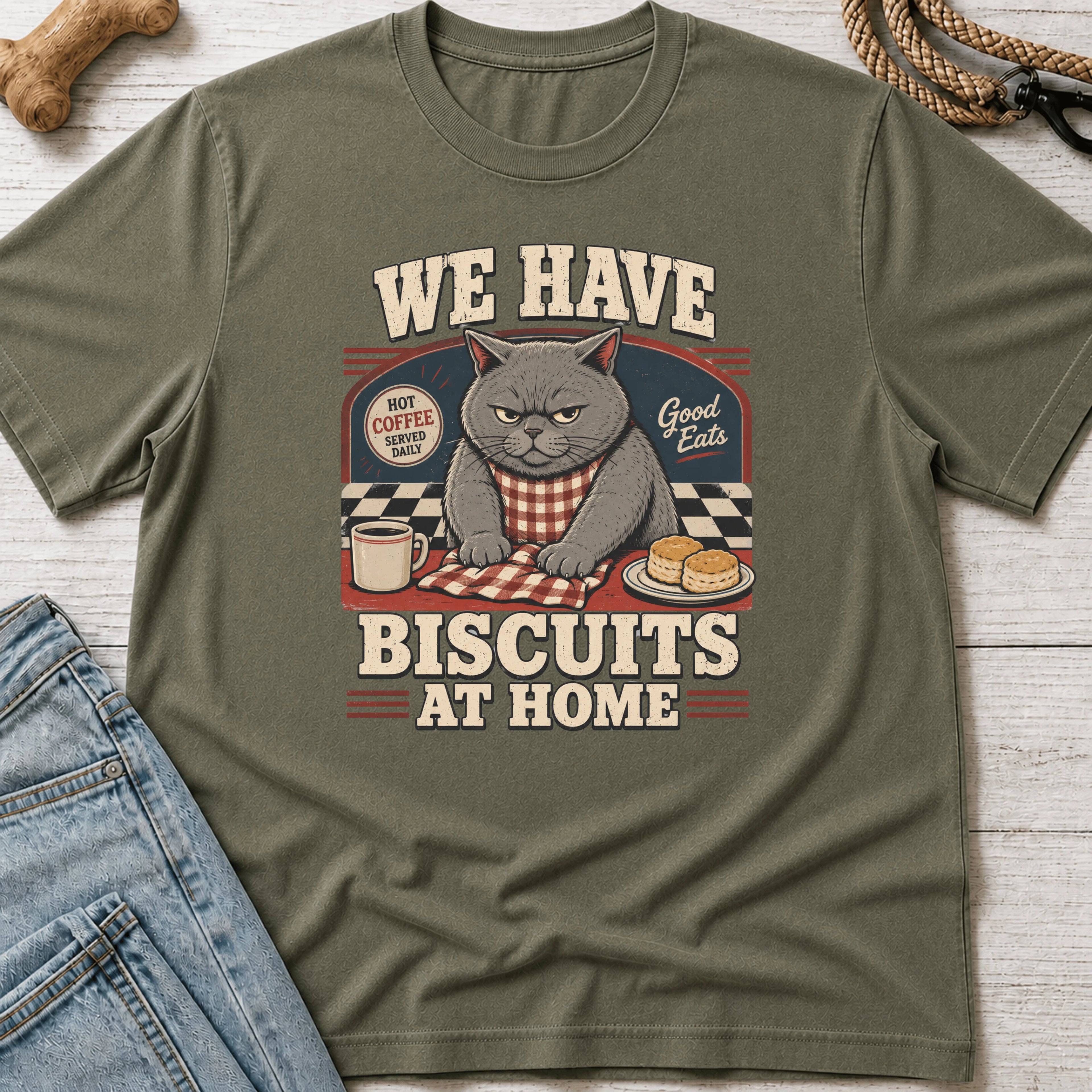 Gray Biscuits T-Shirt