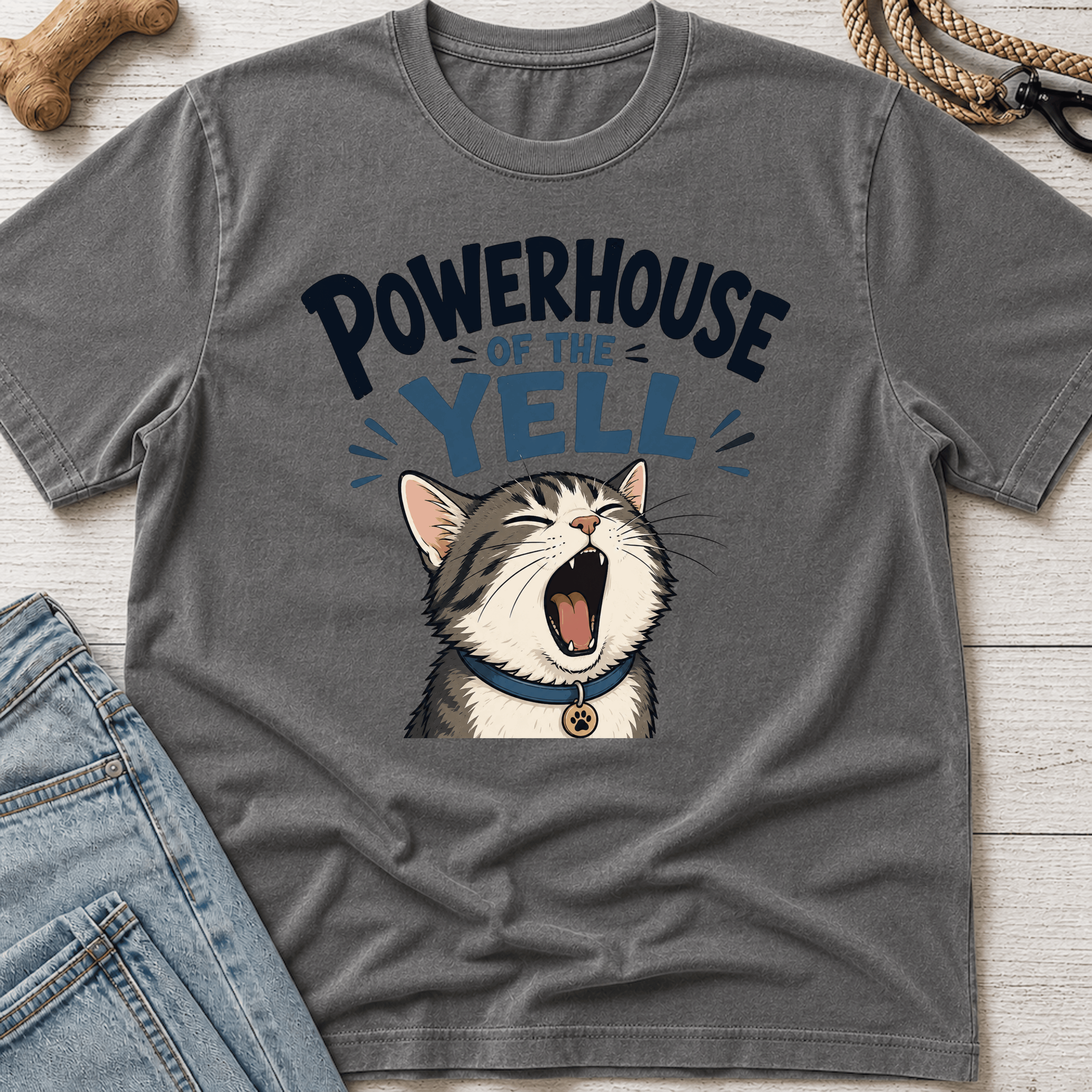 Powerhouse of the Yell CAT T-Shirt
