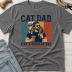 Cooler Cat Dad T-Shirt