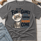 Cat Ends Up in a ConeT-Shirt