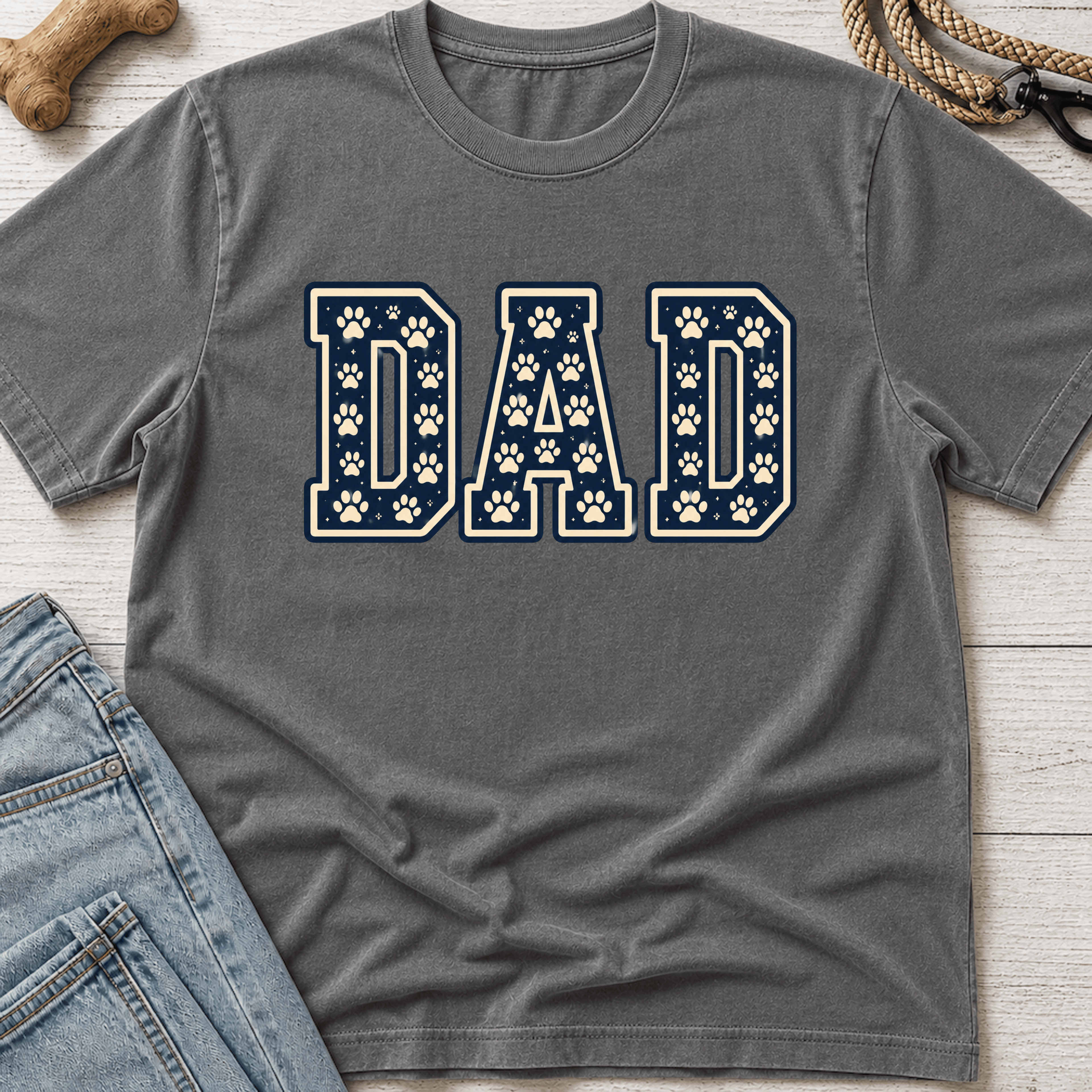 Dad Pawprint T-Shirt