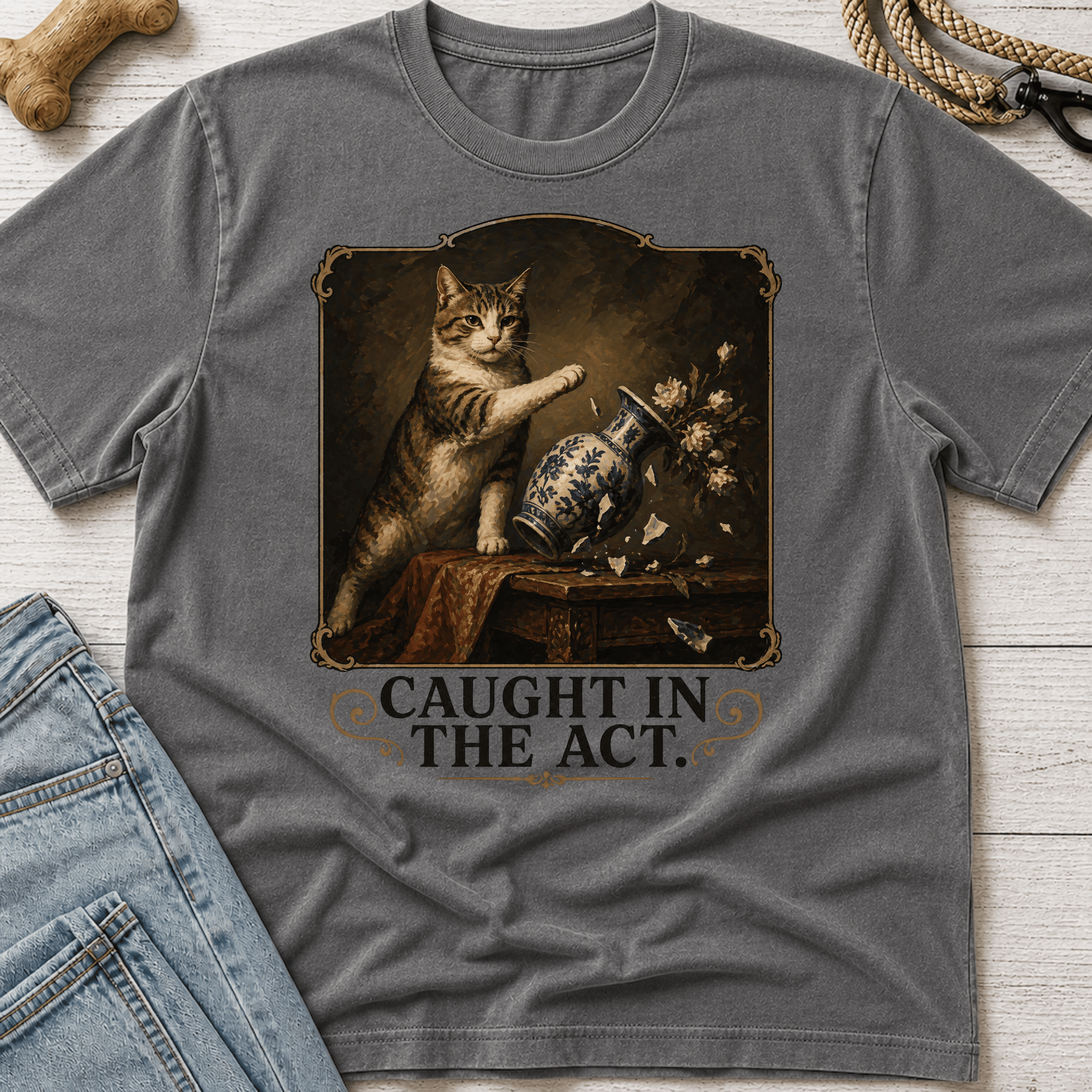 Cat in the Act T-Shirt
