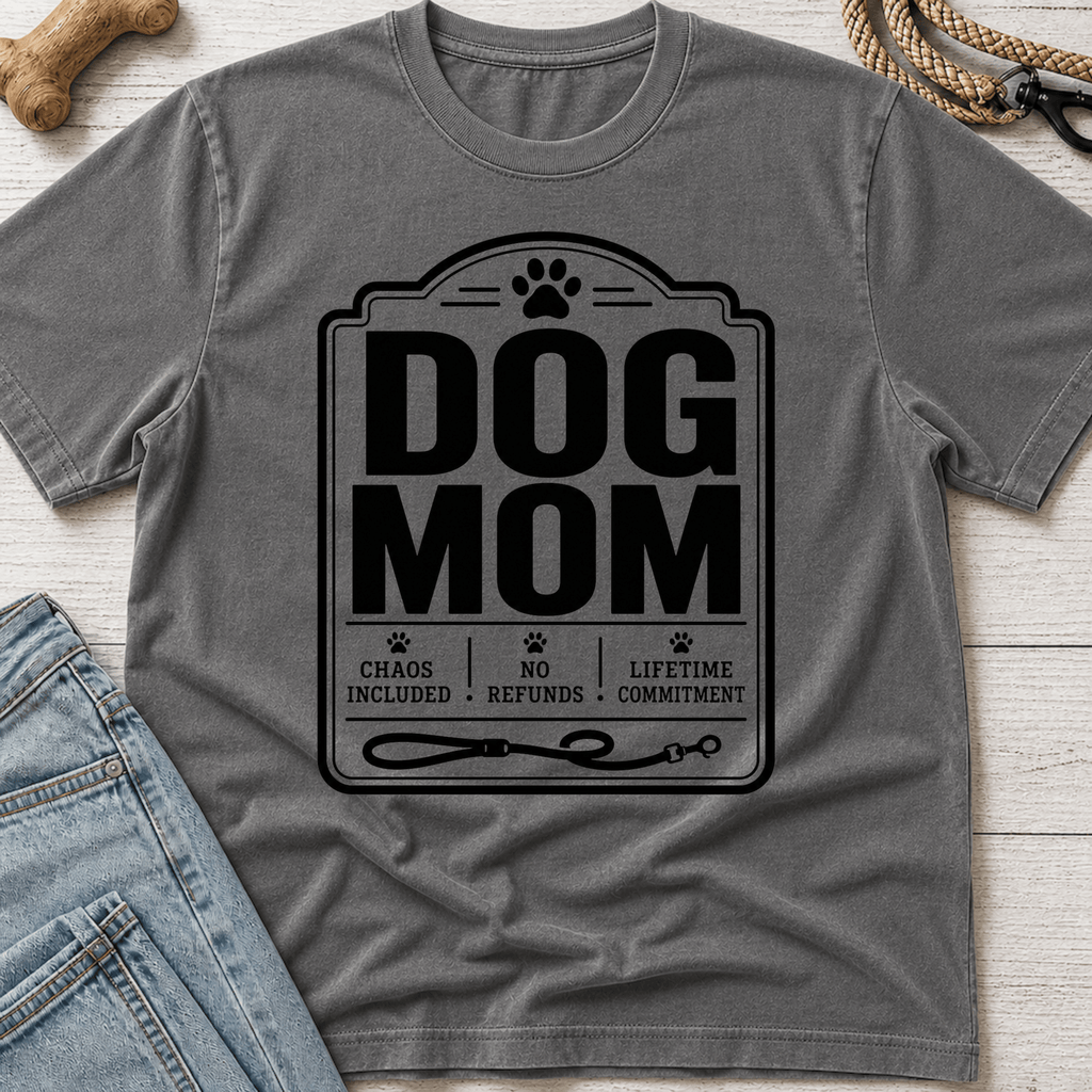Dog Mom Tag T-Shirt
