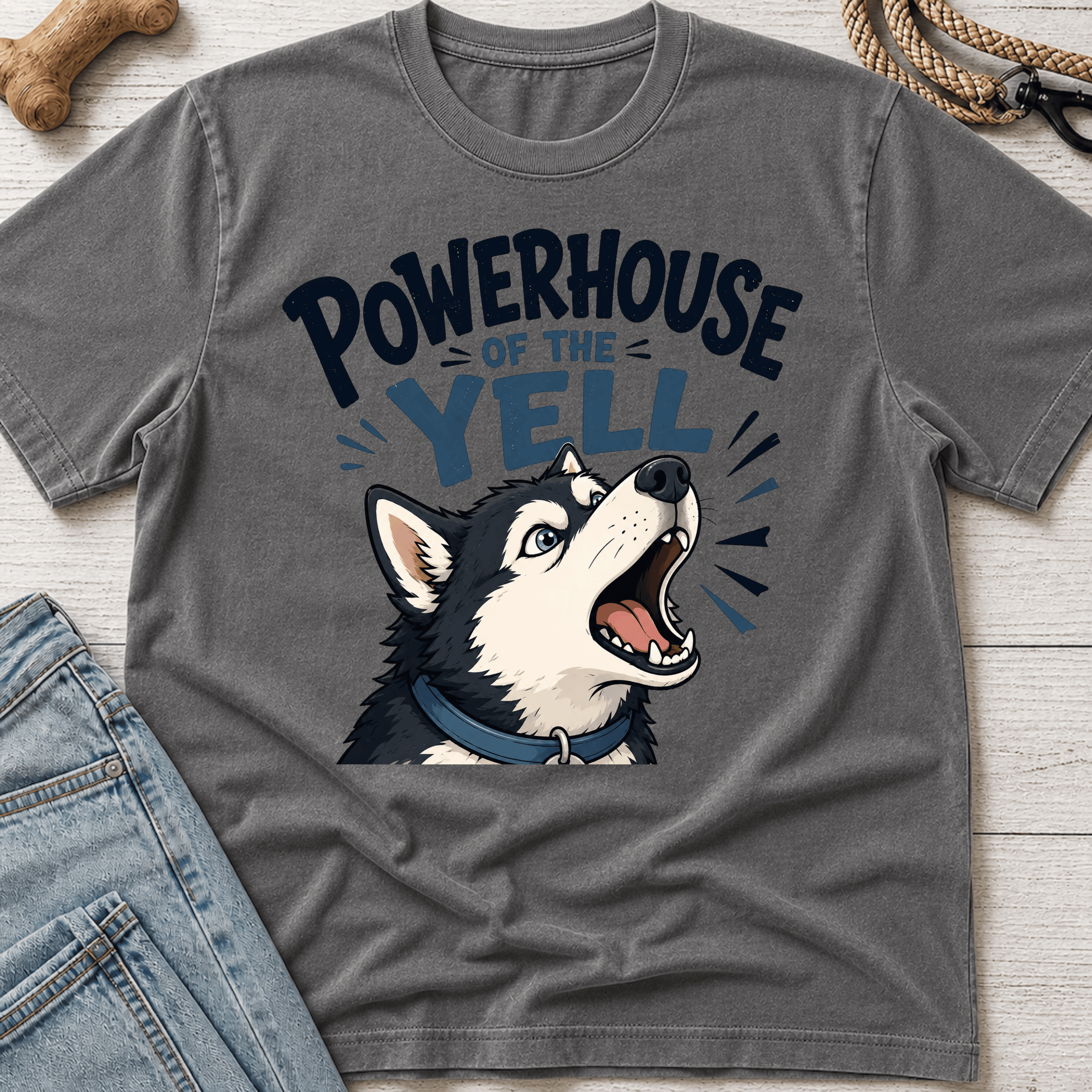 Powerhouse of the Yell Husky T-Shirt