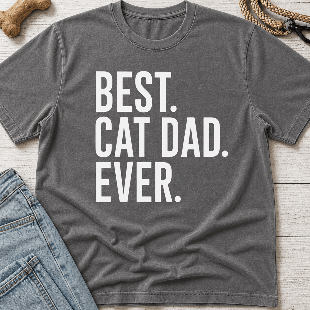 Best Cat Dad Ever T-Shirt