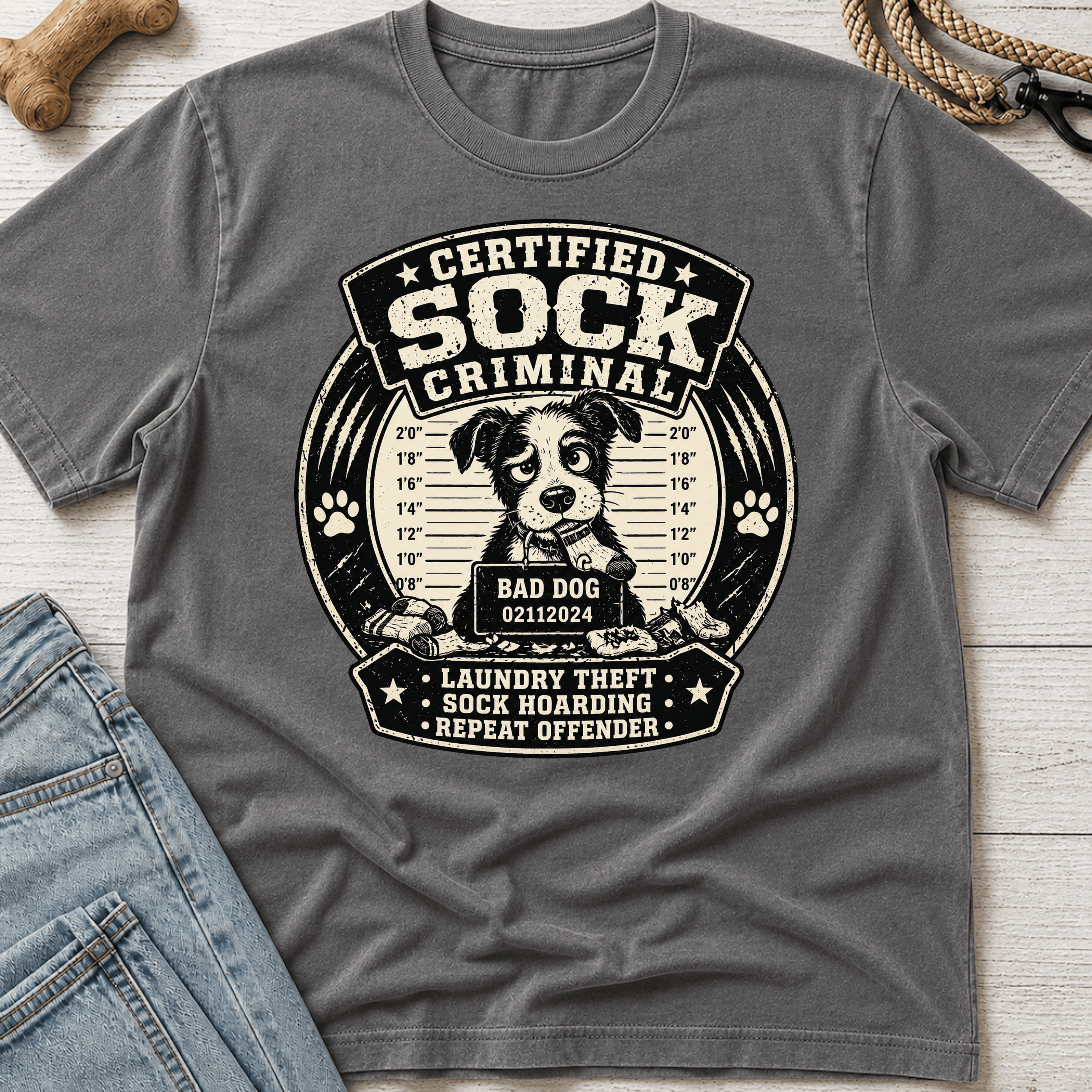 Sock Criminal T-Shirt