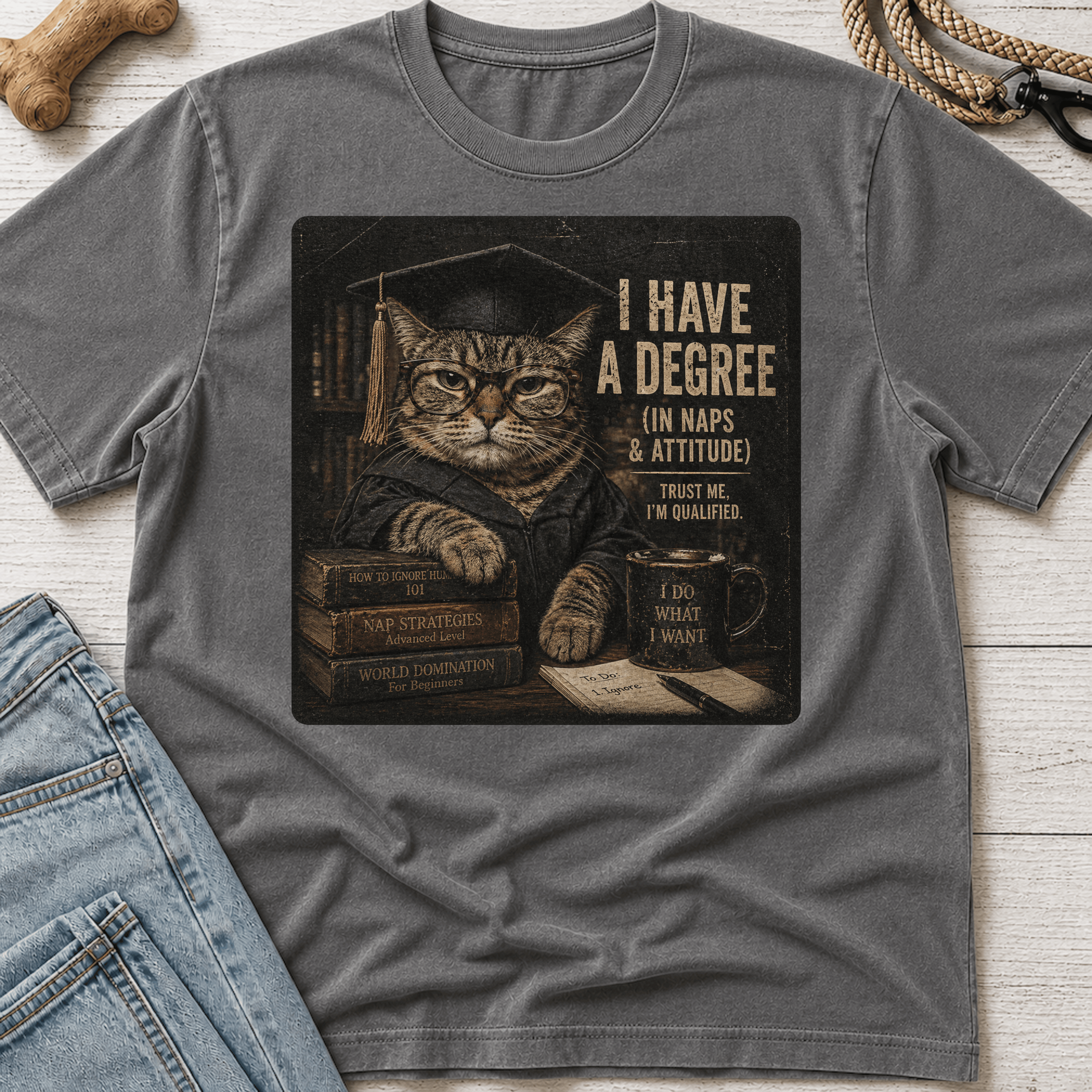 Cat Nap Degree T-Shirt