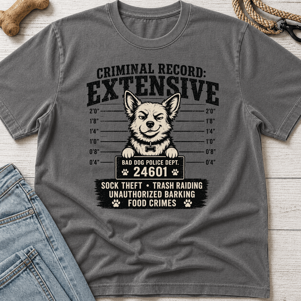 Criminal Record: Extensive T-Shirt