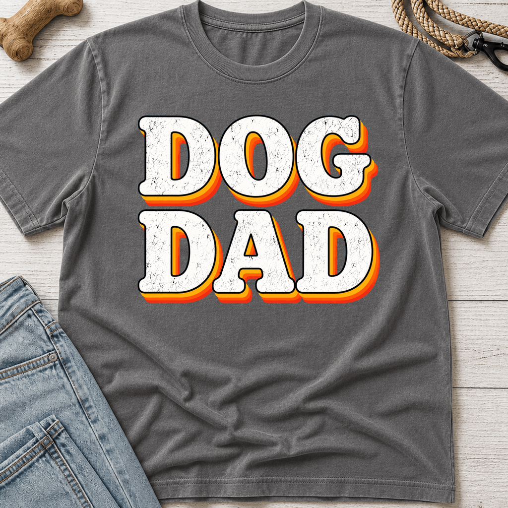 Dog Dad Retro T-Shirt
