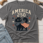 America 250 Black Cat T-Shirt