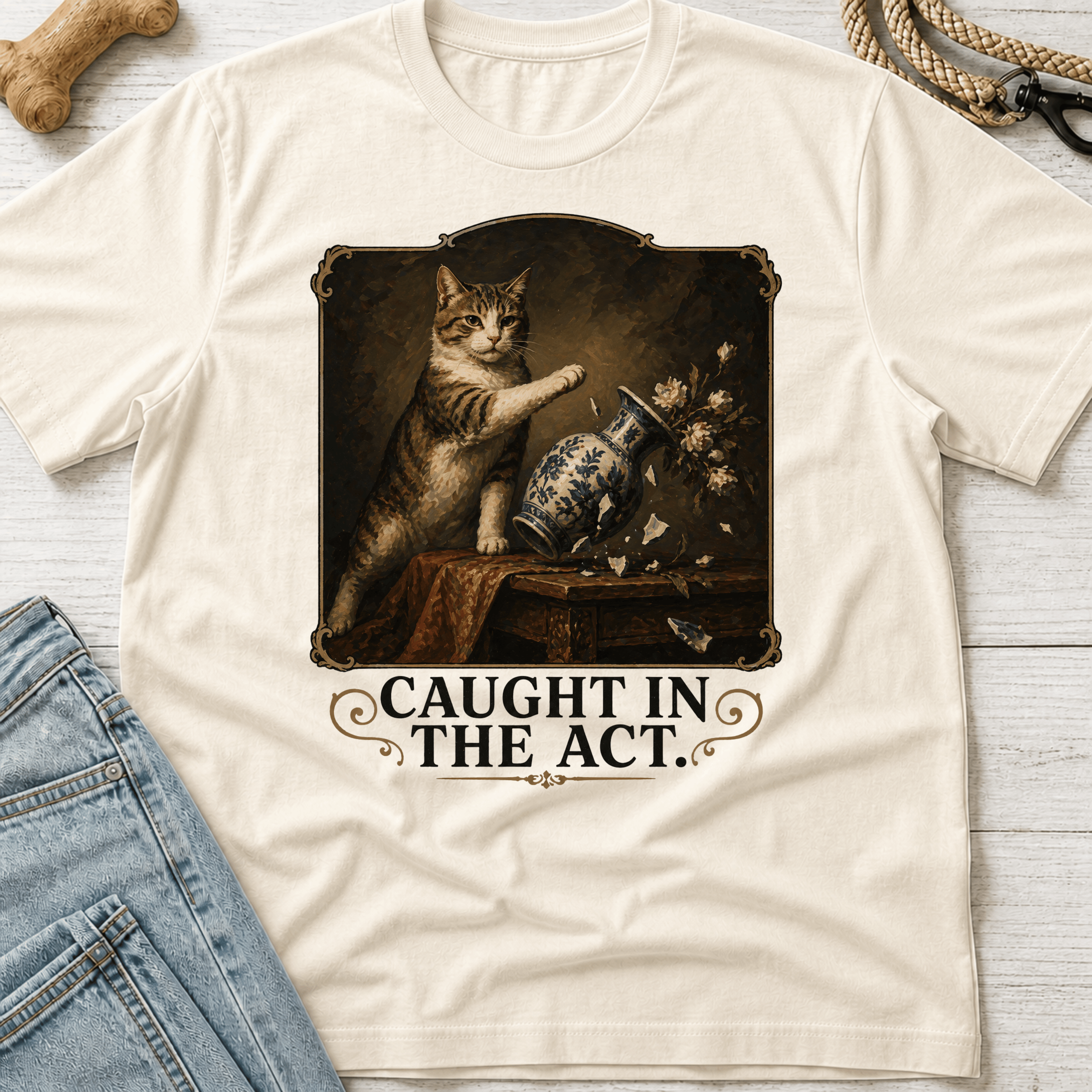 Cat in the Act T-Shirt