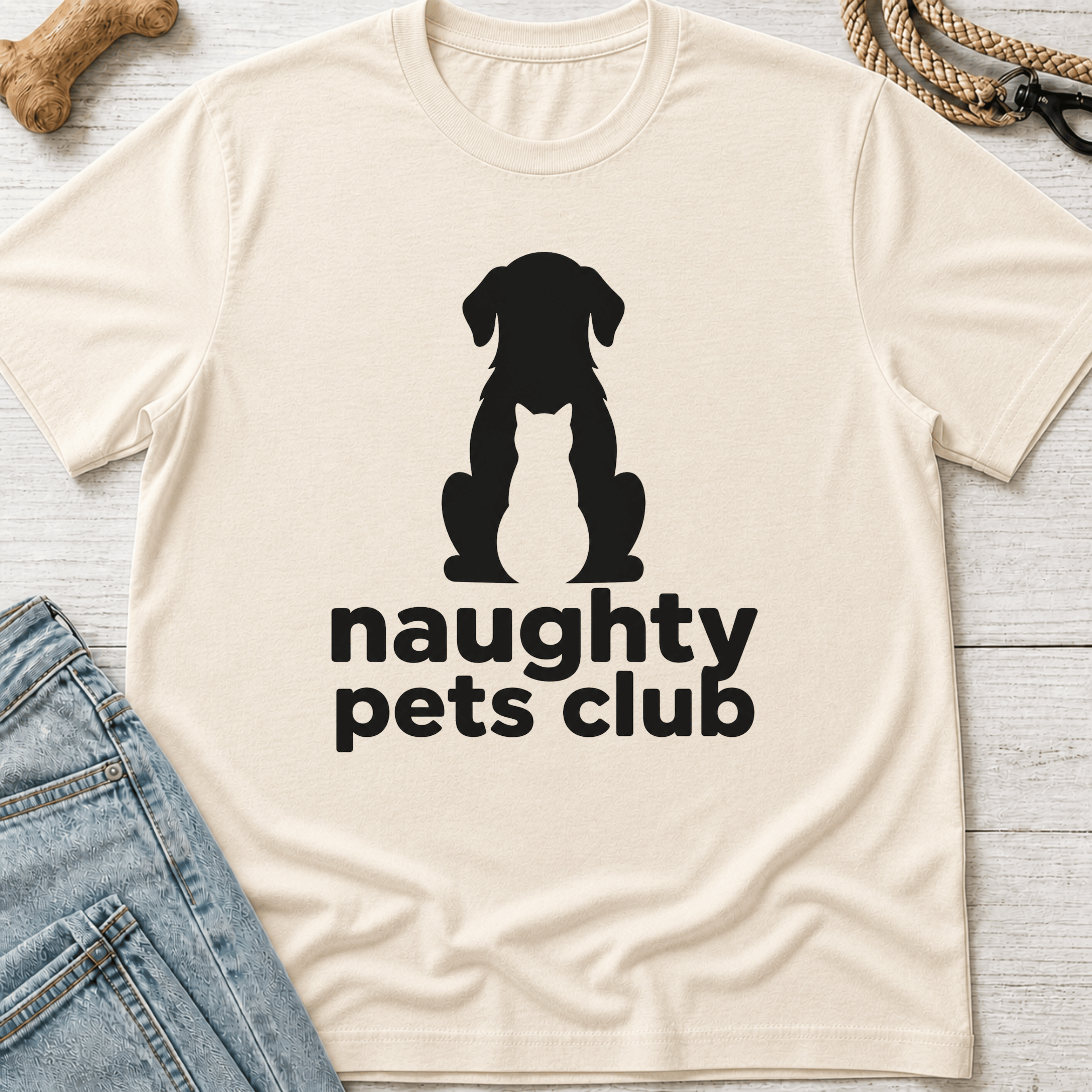 Naughty Pets Club T-Shirt