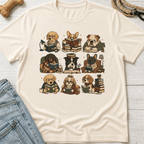 Dogs Reading T-Shirt