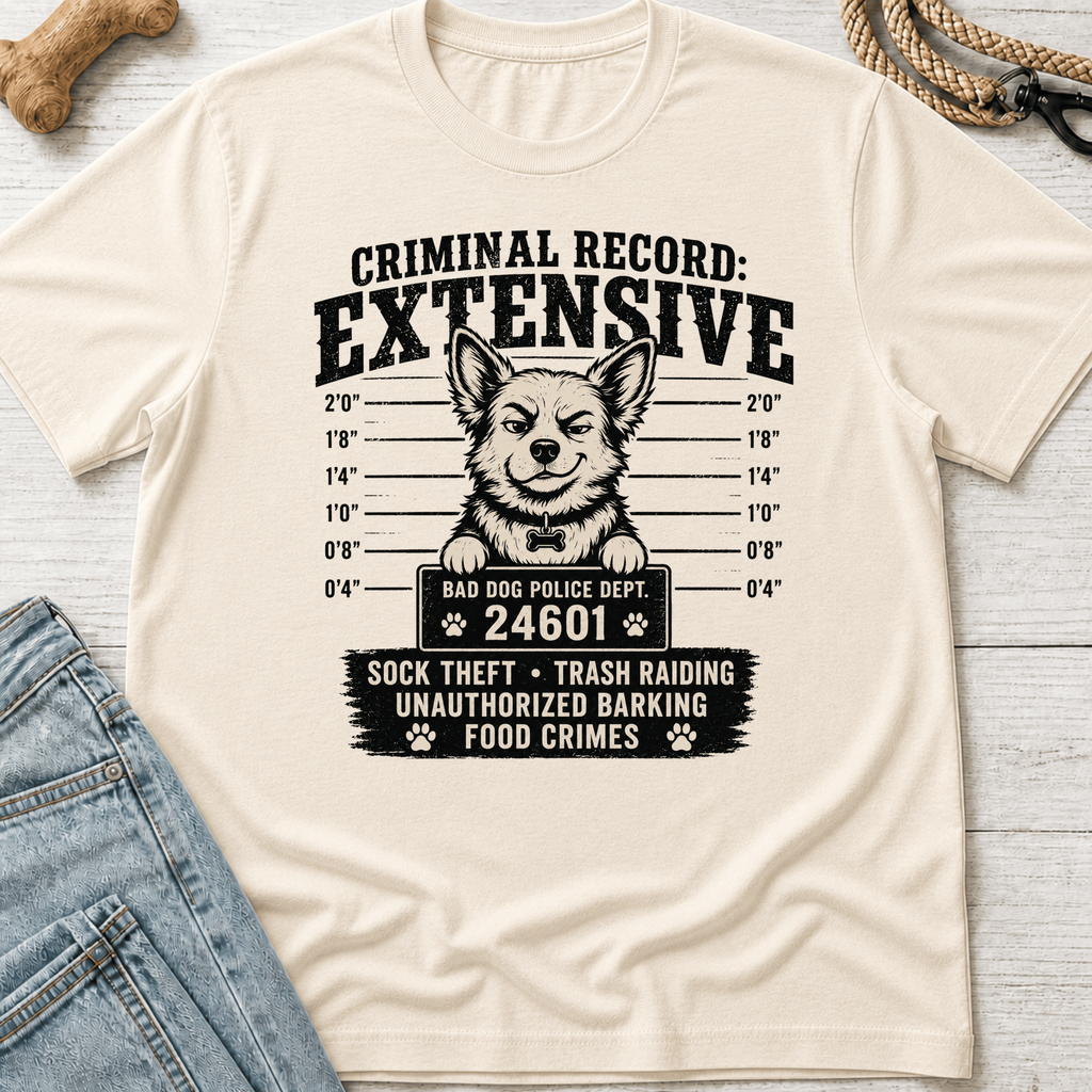 Criminal Record: Extensive T-Shirt