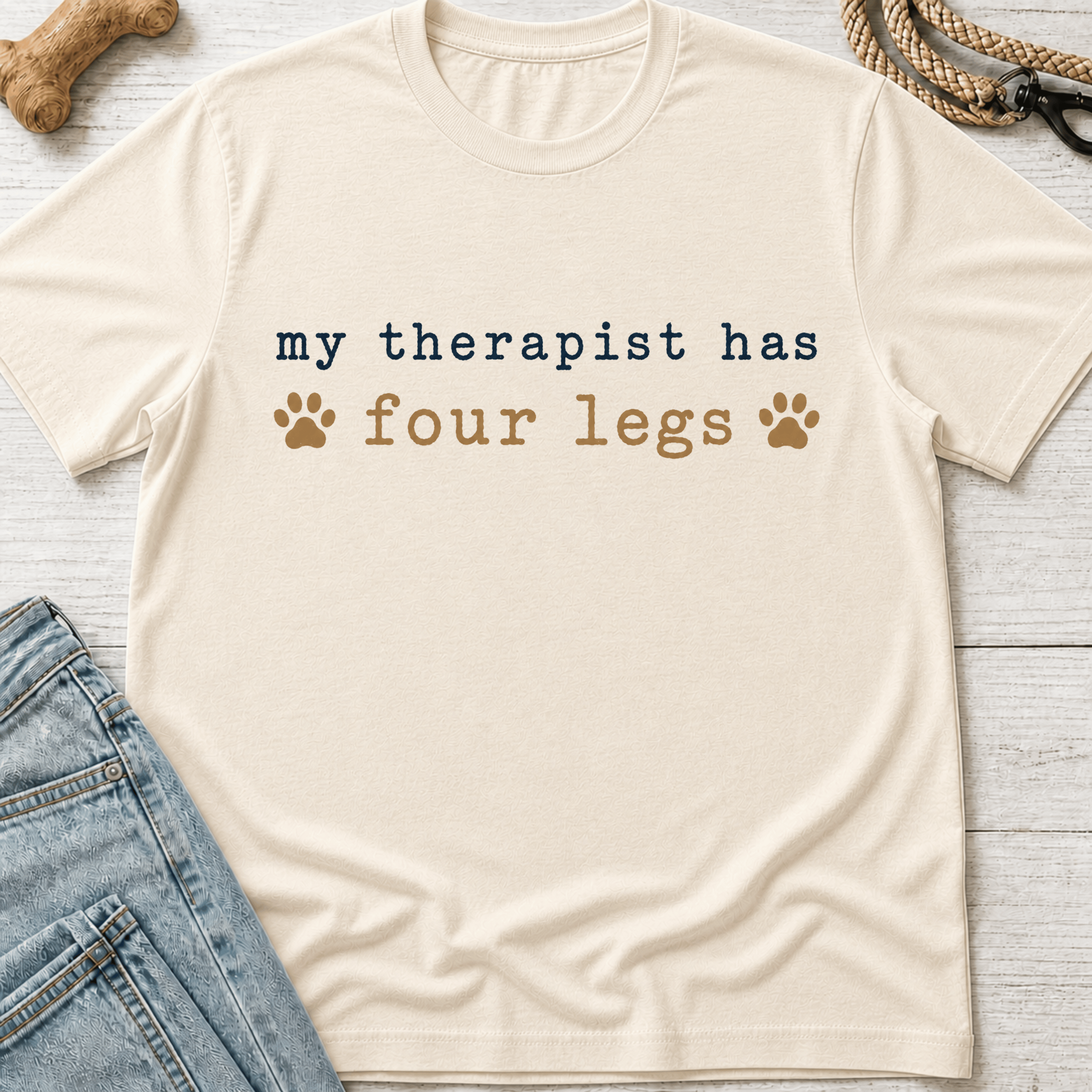 My Therapist Has Four Legs T-Shirt