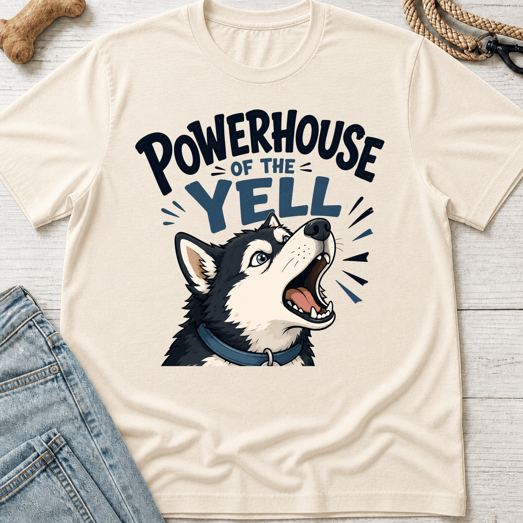 Powerhouse of the Yell Husky T-Shirt