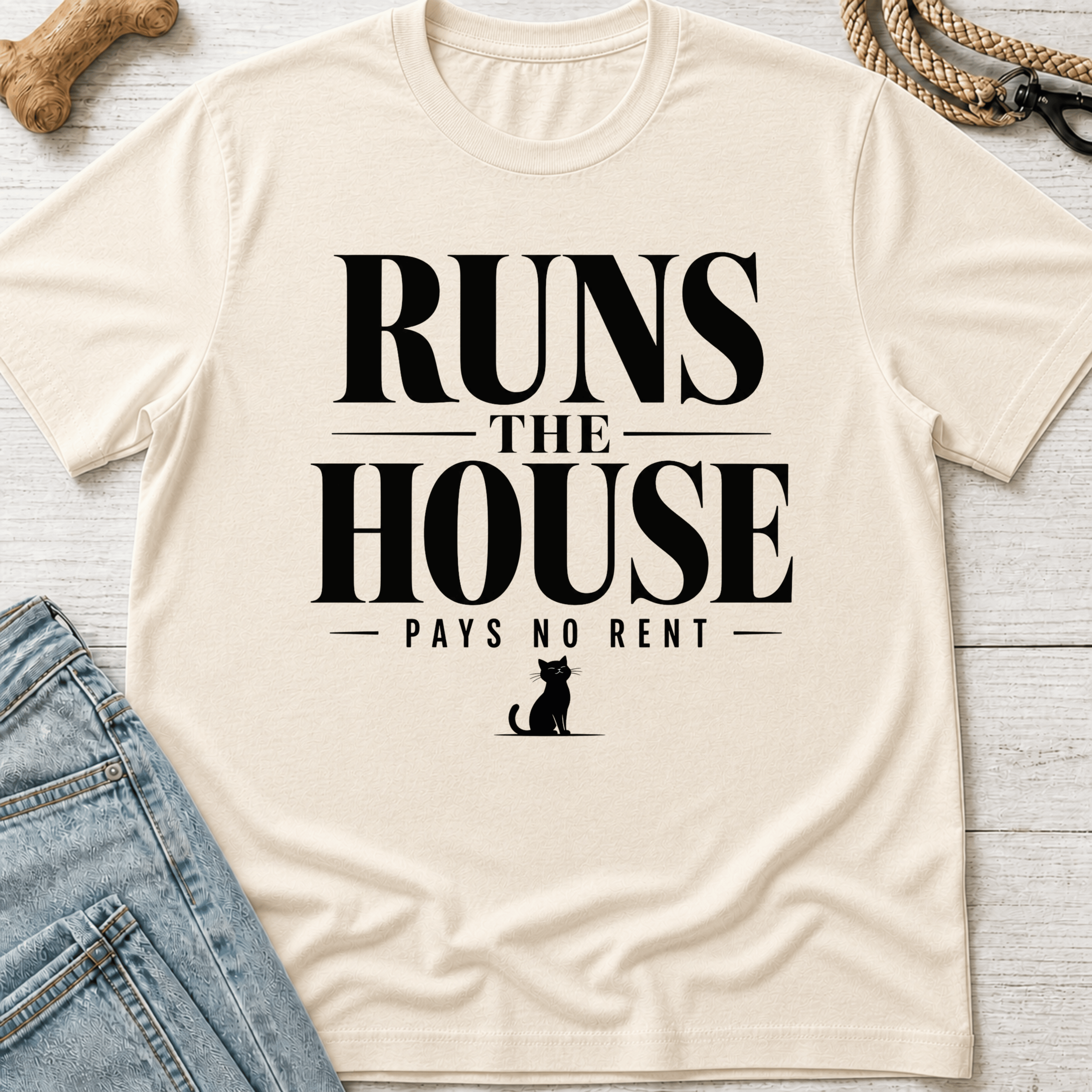 Runs the House Cat T-Shirt