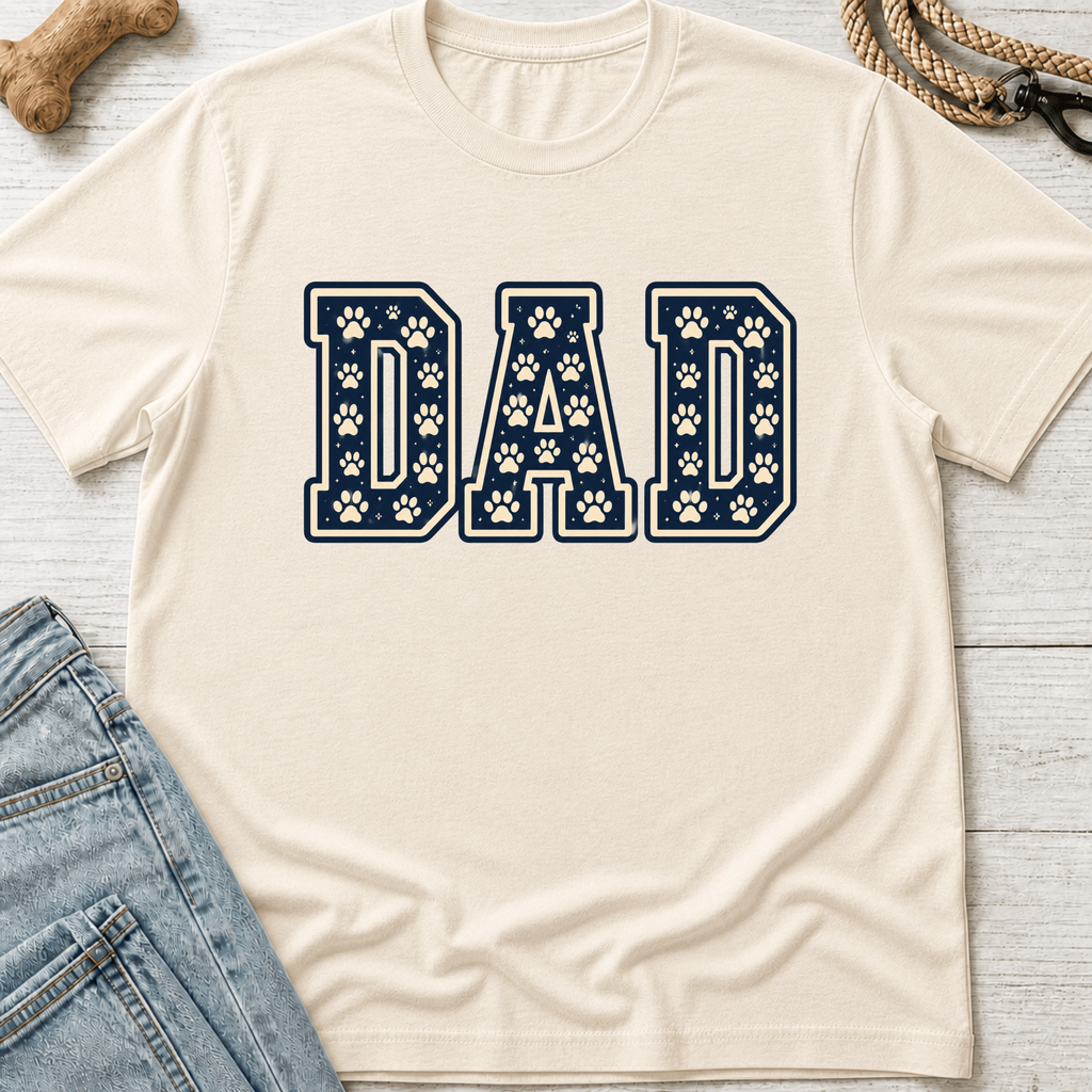 Dad Pawprint T-Shirt