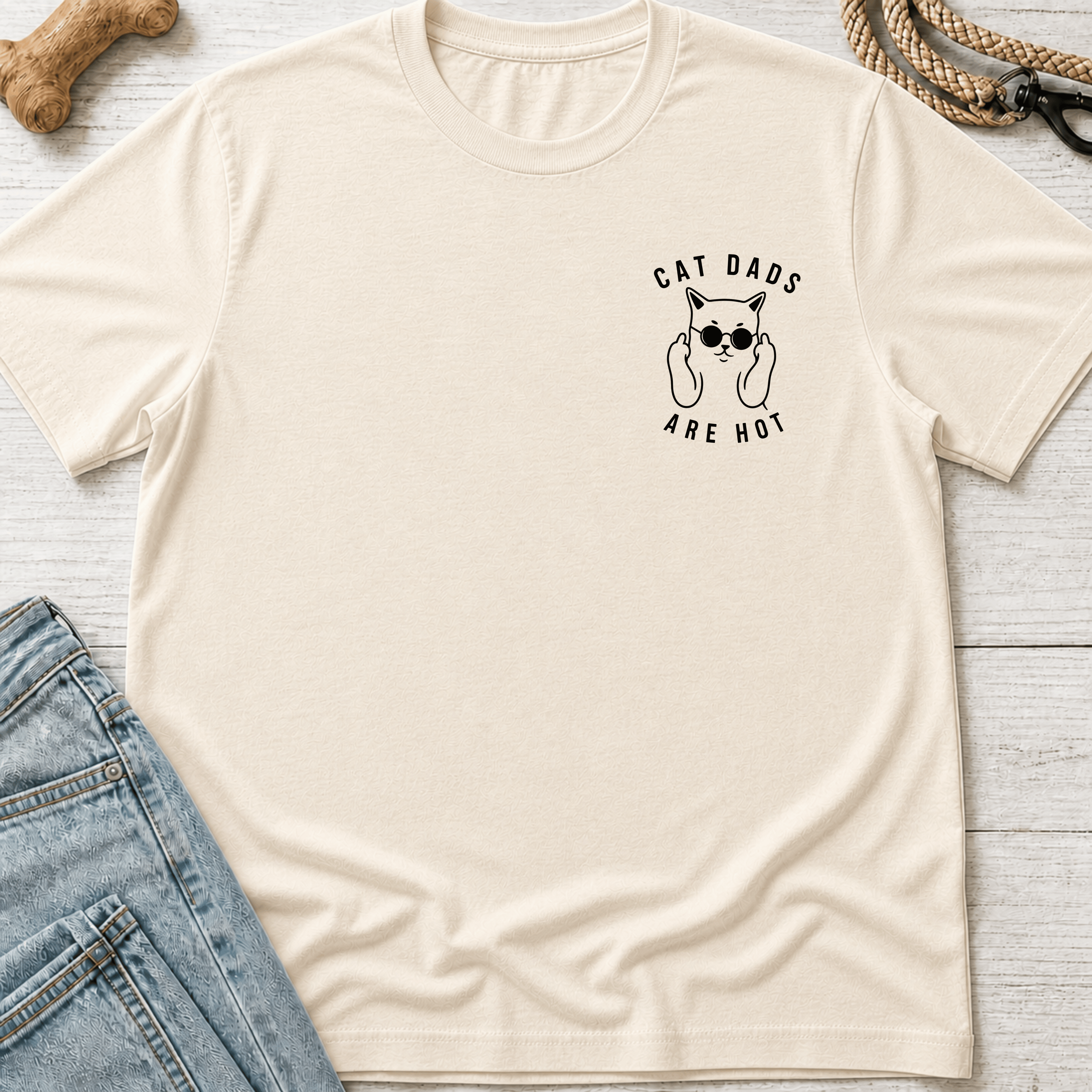 Cat Dads Are Hot T-Shirt