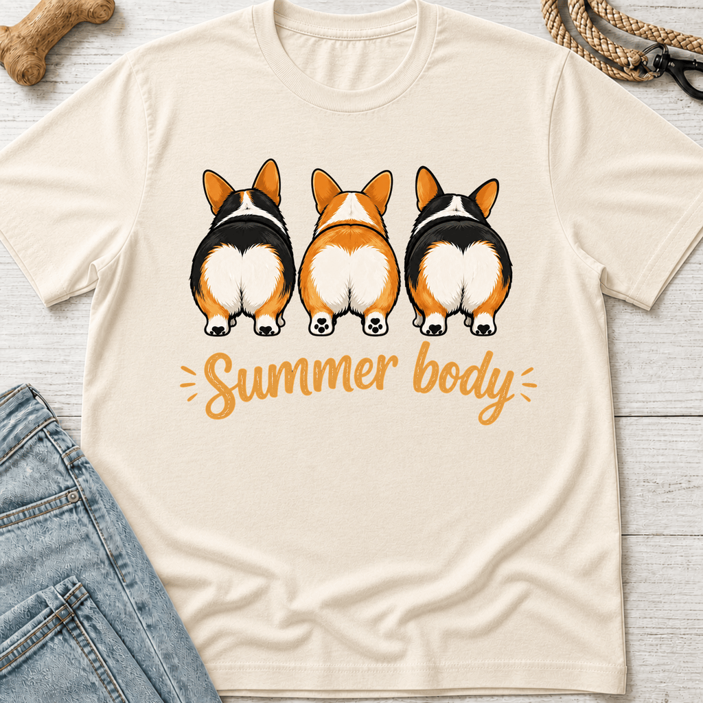 Corgi Summer Body T-Shirt