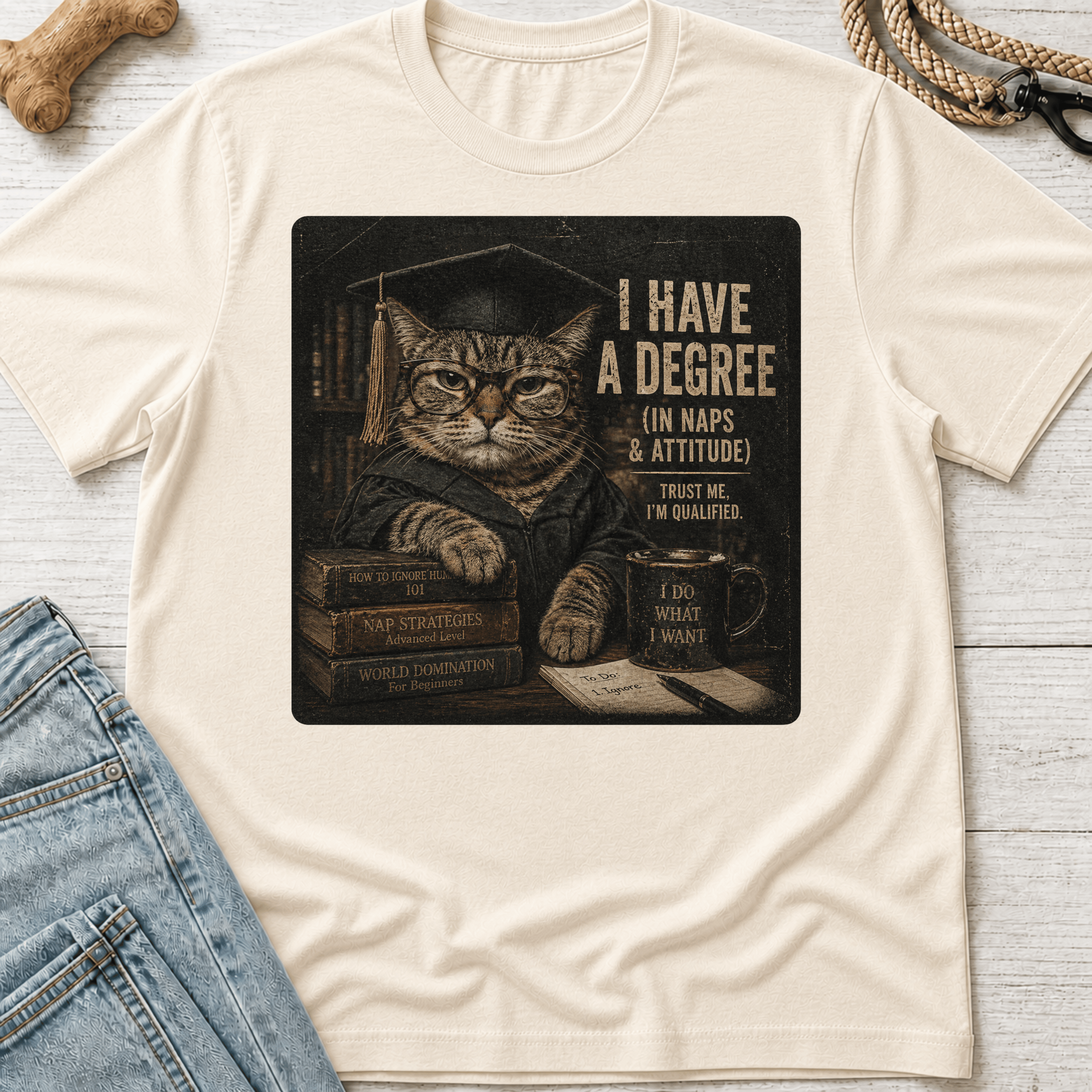 Cat Nap Degree T-Shirt