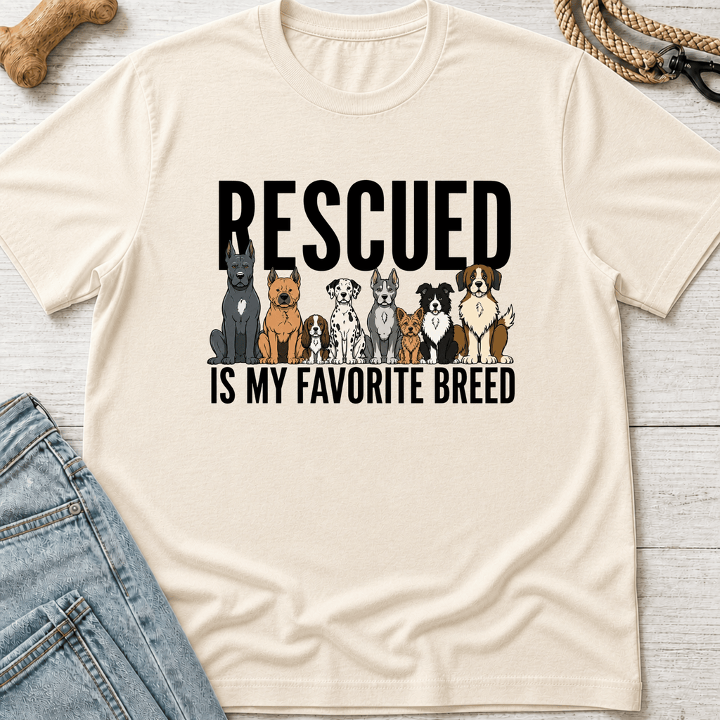 Rescued is My Favorite T-Shirt