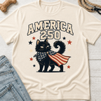 America 250 Black Cat T-Shirt