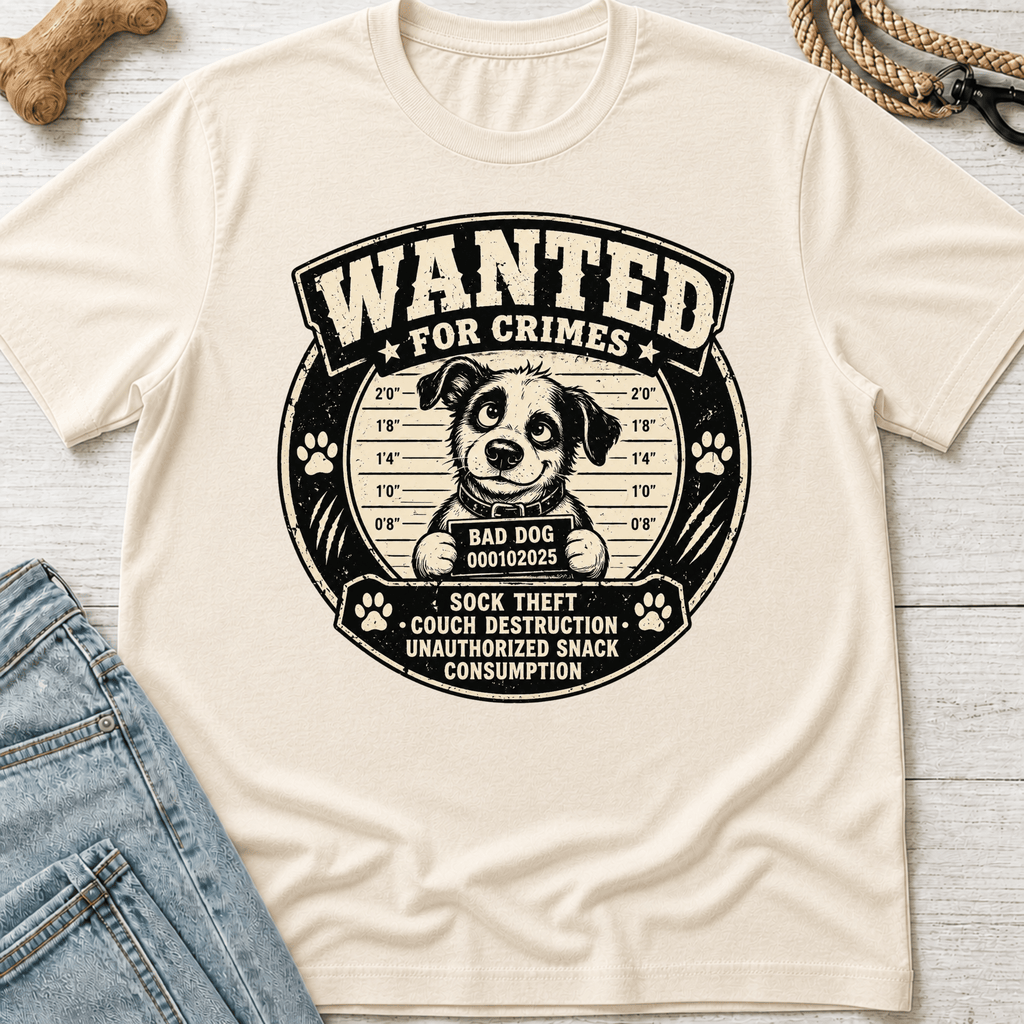 Wanted for Crimes T-Shirt