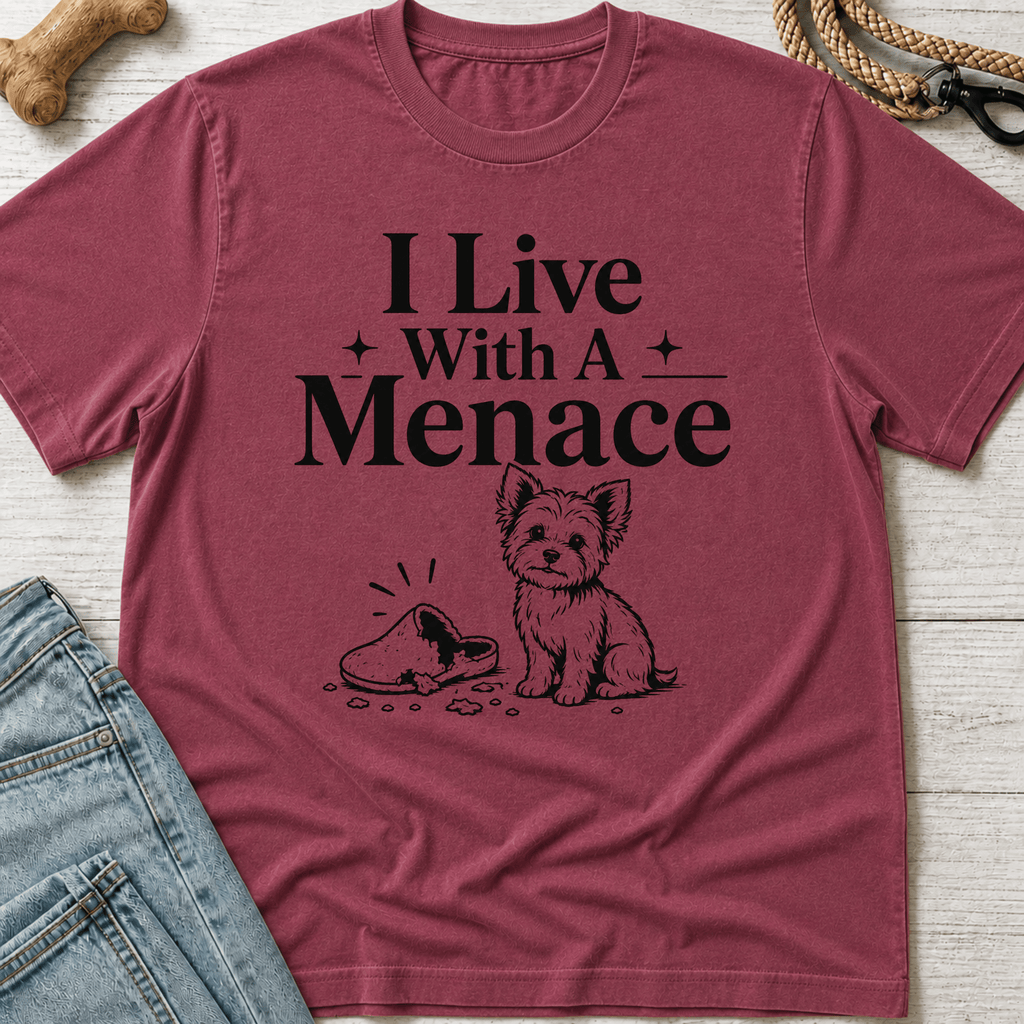 Menace Yorkie T-Shirt
