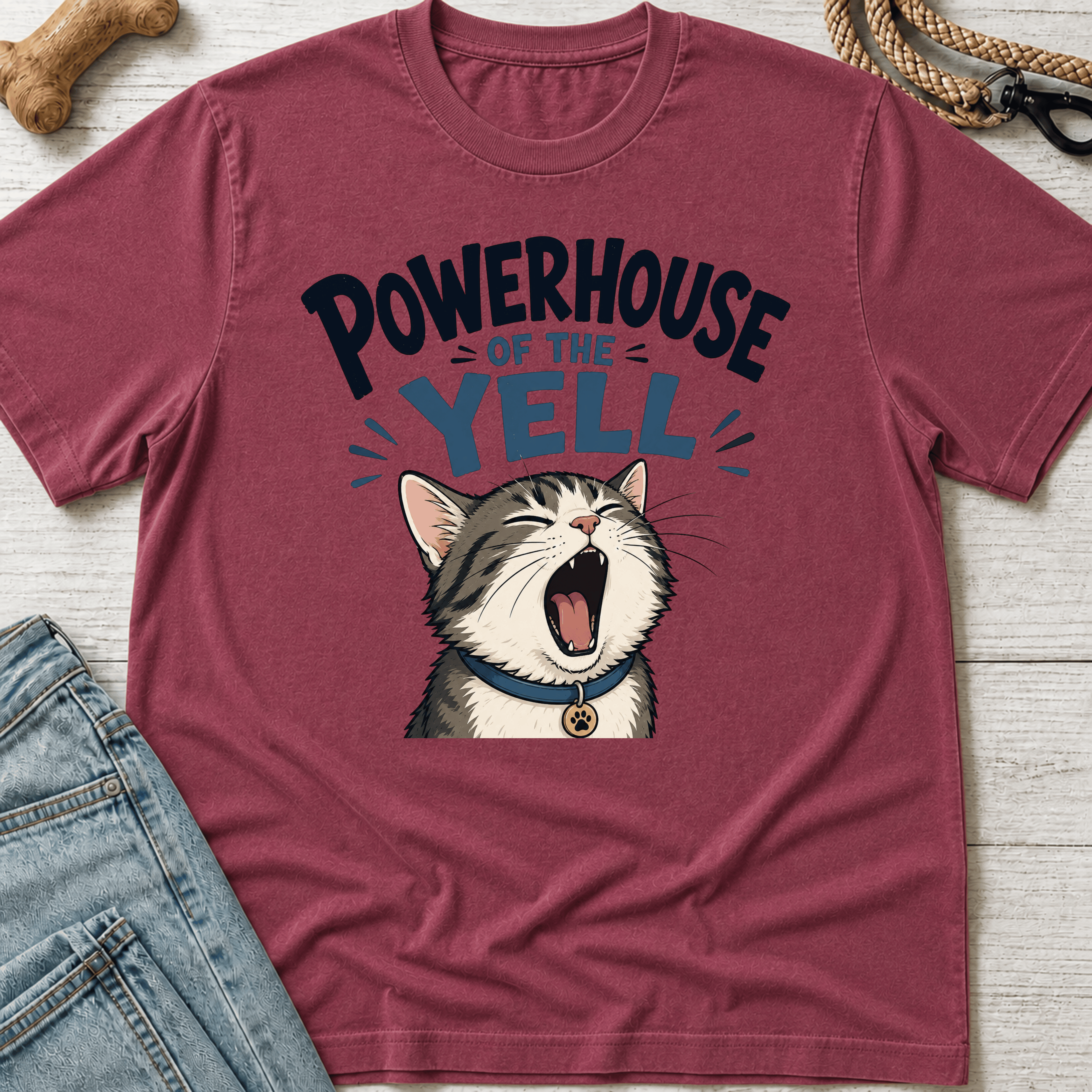 Powerhouse of the Yell CAT T-Shirt