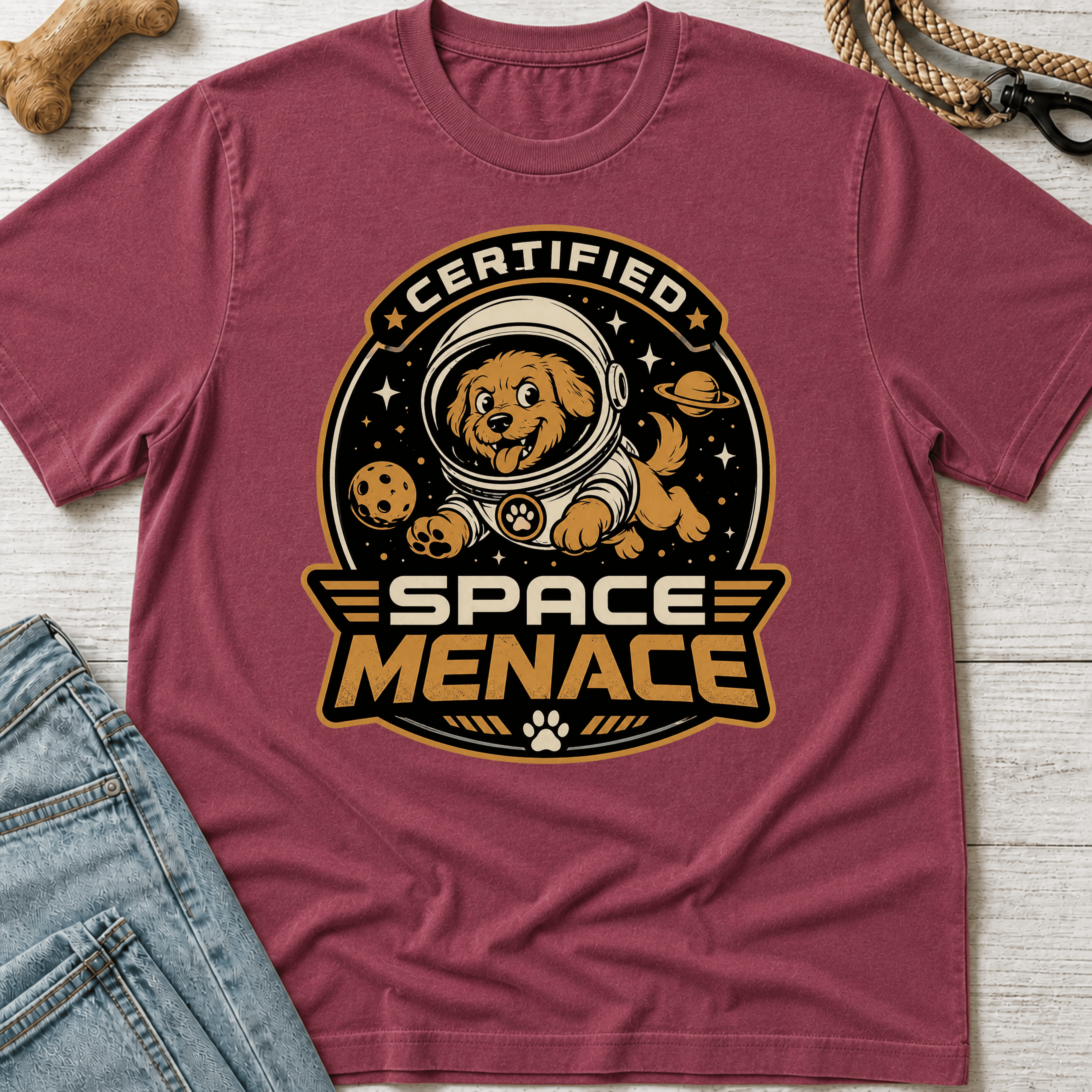 Personal Space Dog T-Shirt