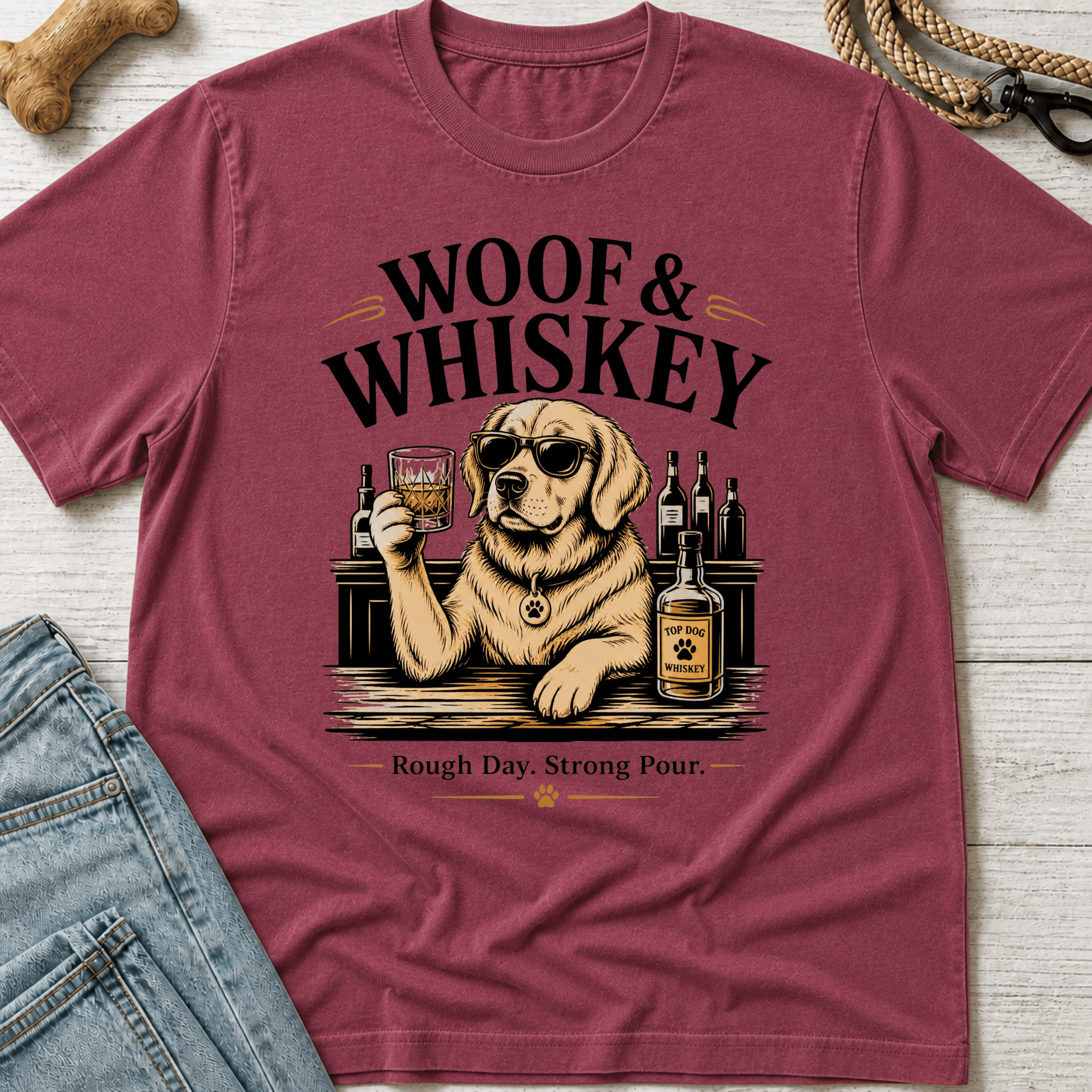 Woof & Whiskey T-Shirt