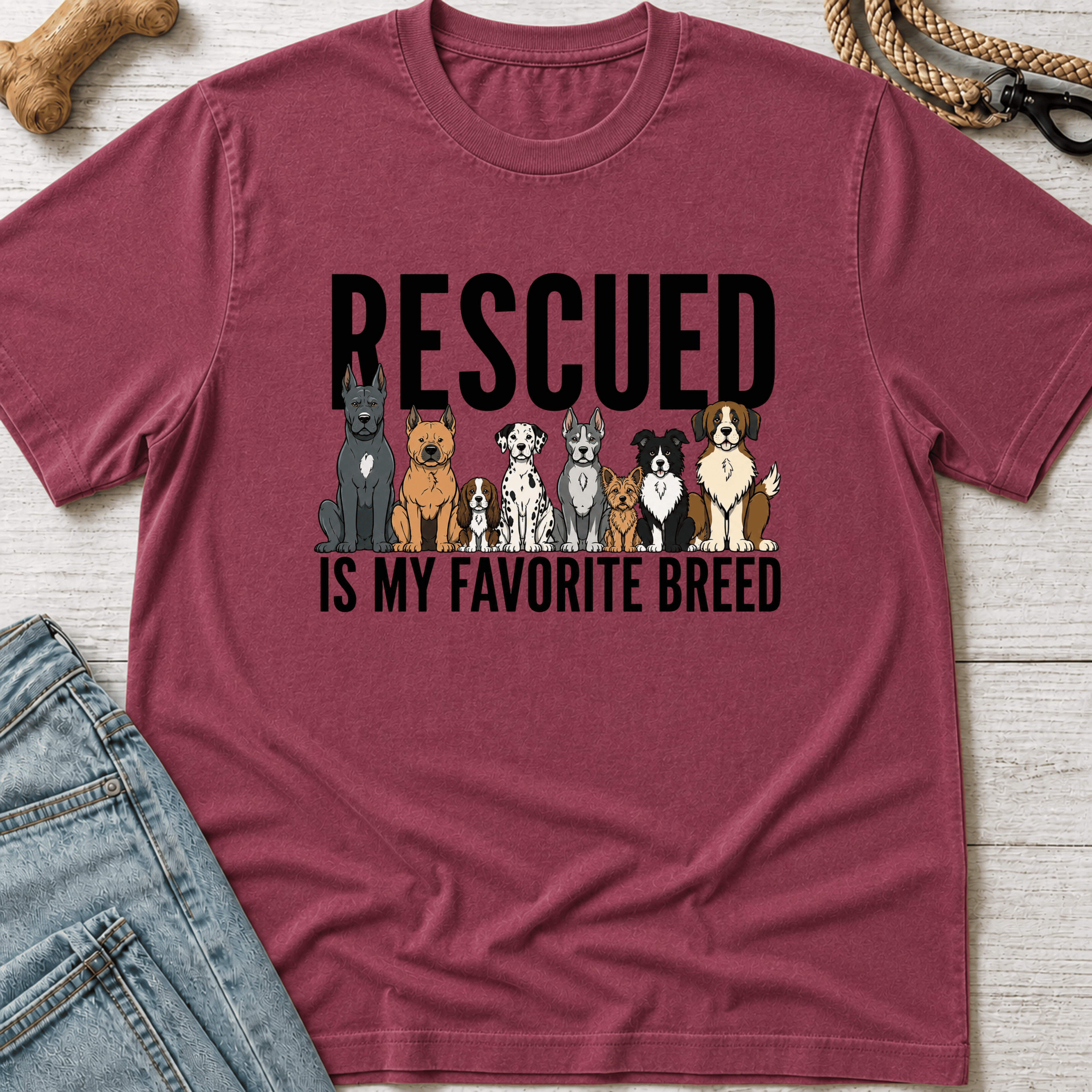 Rescued is My Favorite T-Shirt
