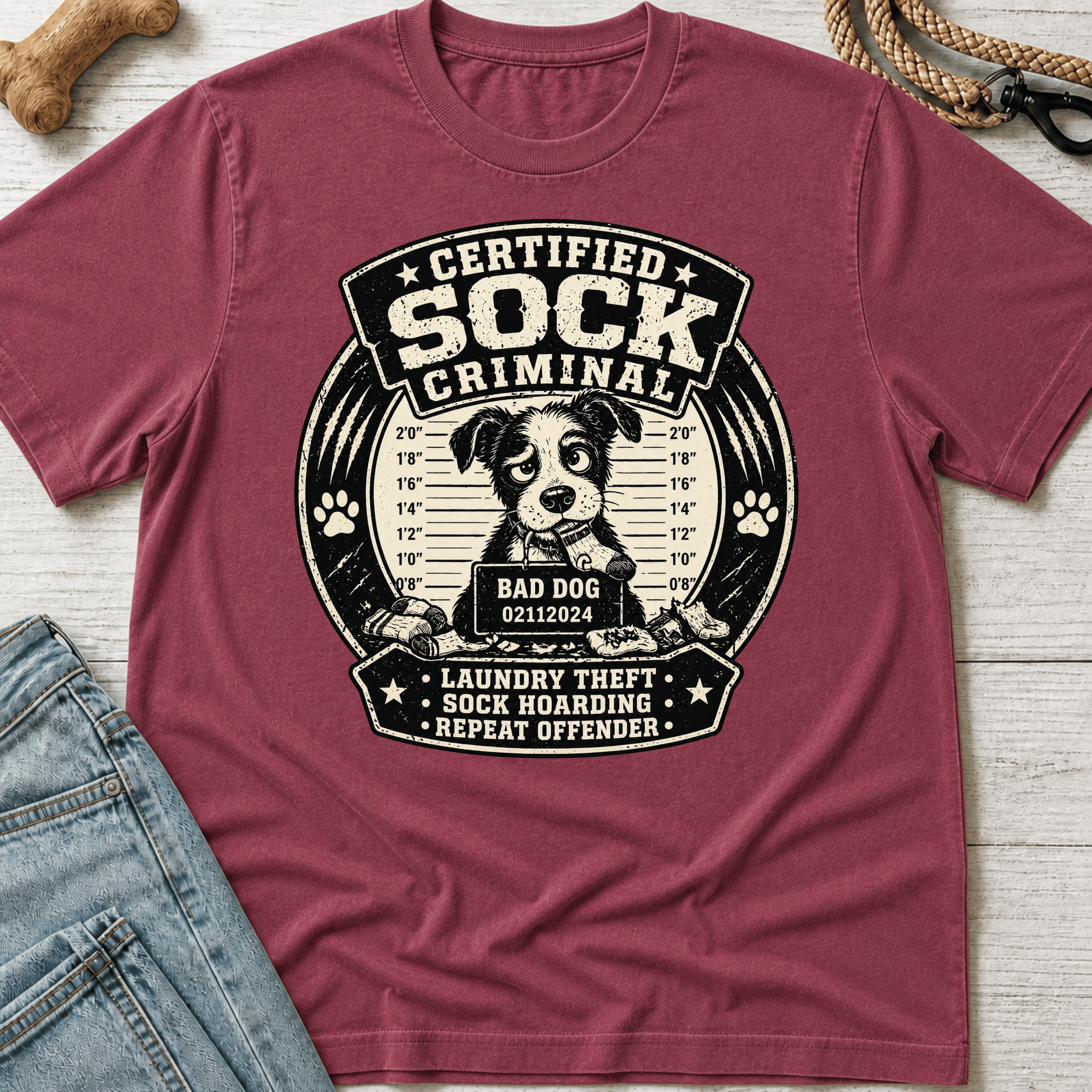 Sock Criminal T-Shirt
