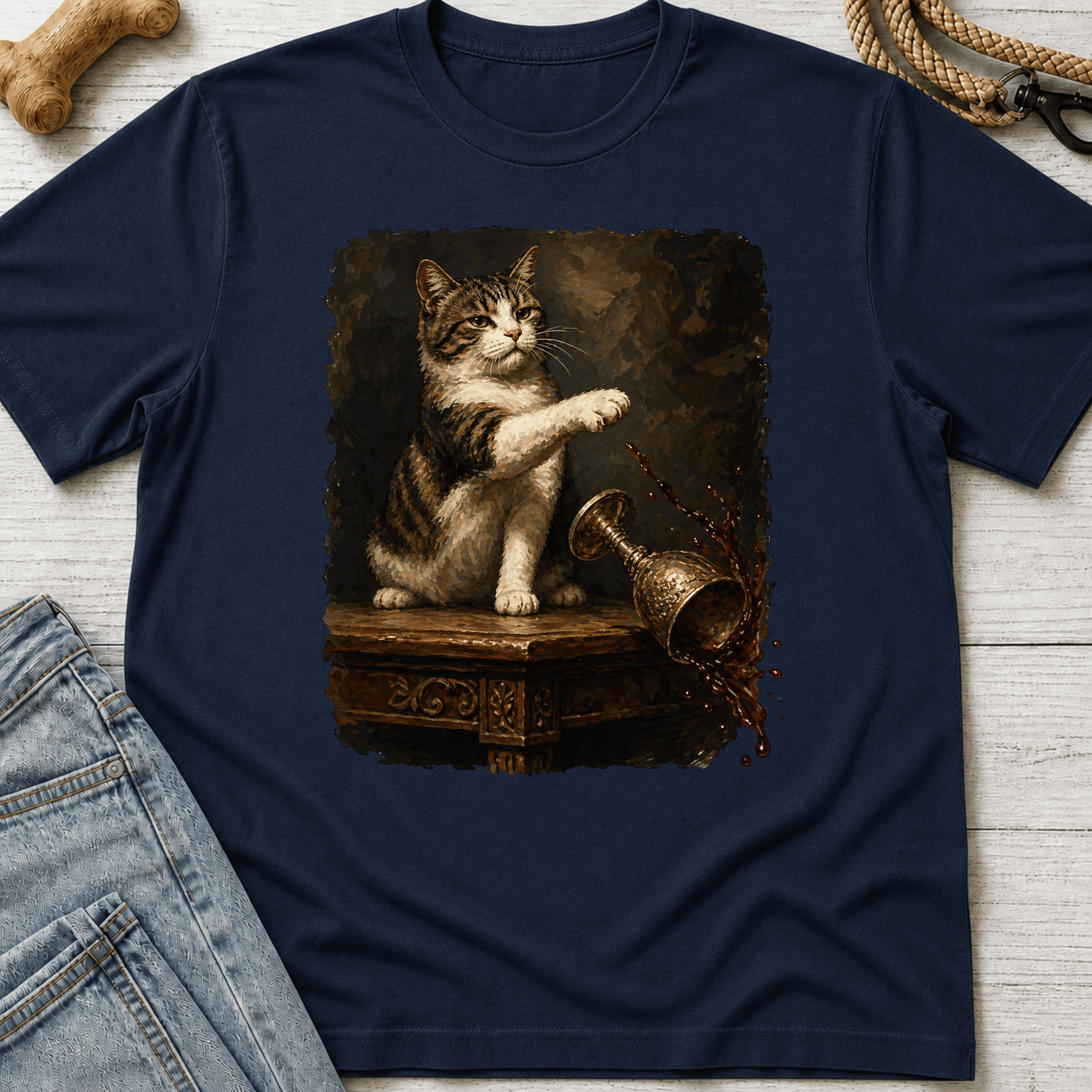Cat vs Goblet T-Shirt