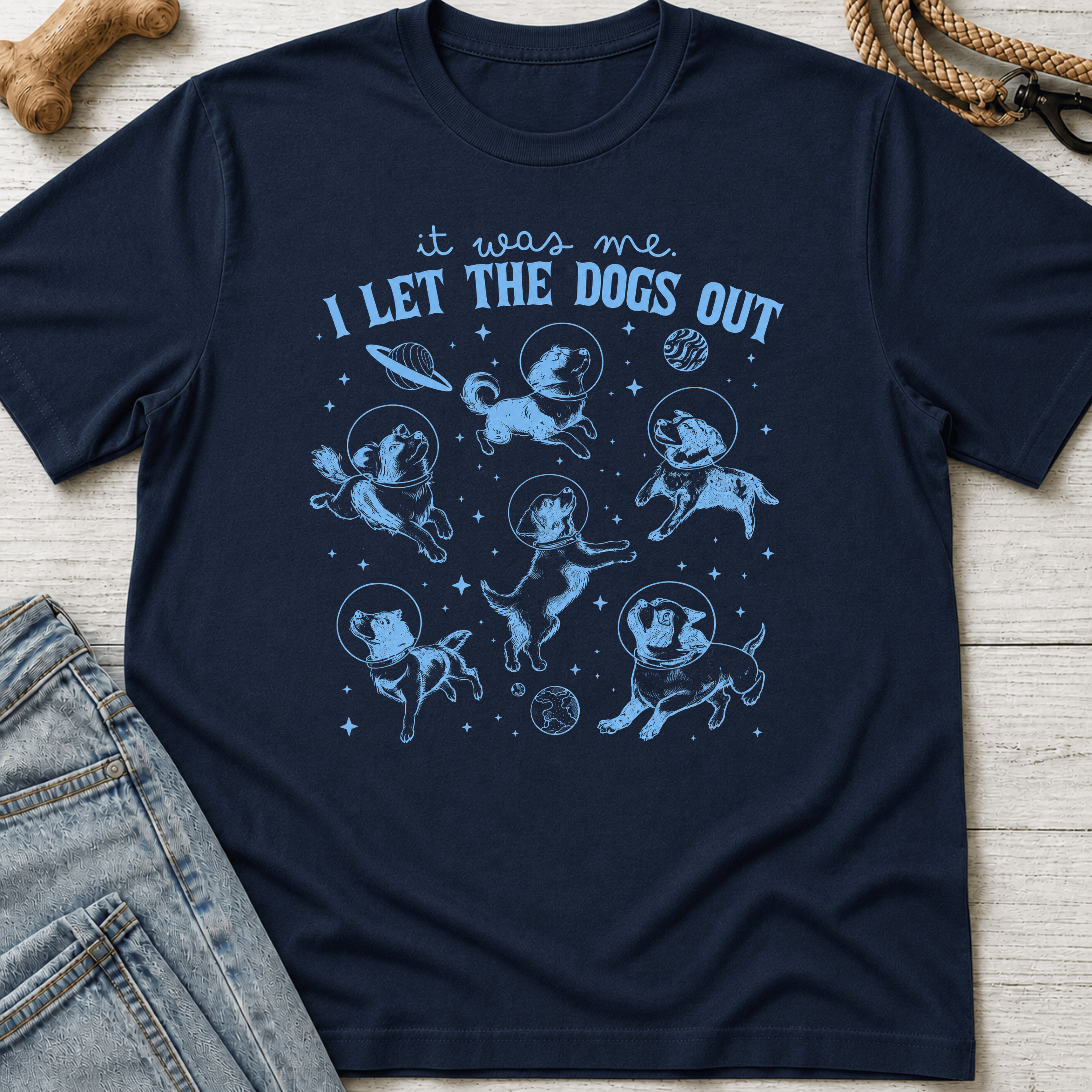 I Let the Dogs Out T-Shirt
