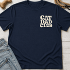 Cat Dad Club T-Shirt