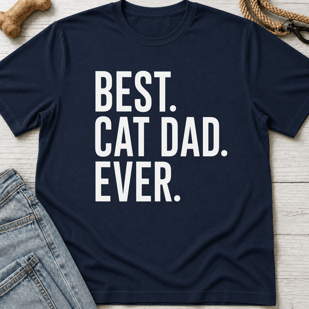 Best Cat Dad Ever T-Shirt