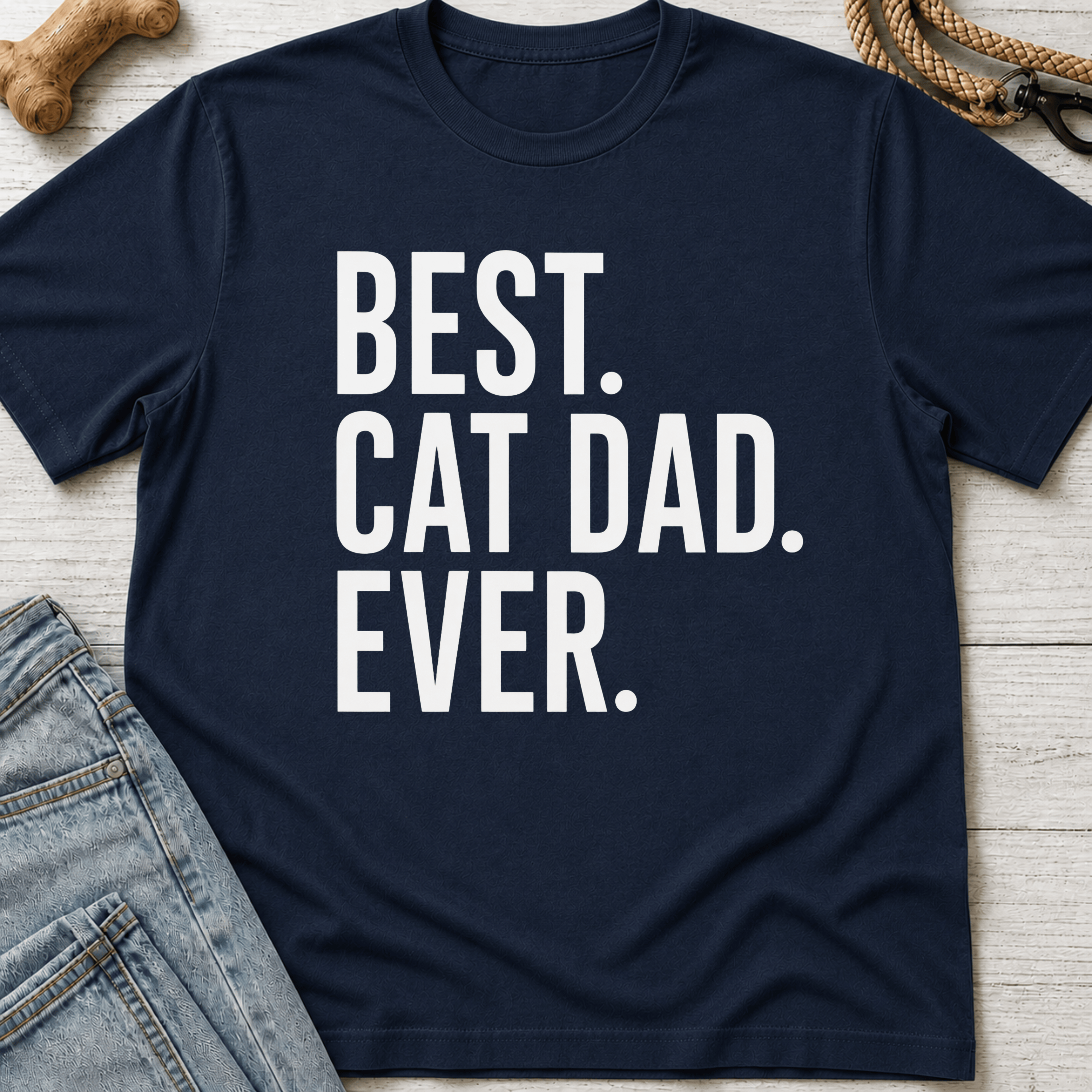 Best Cat Dad Ever T-Shirt