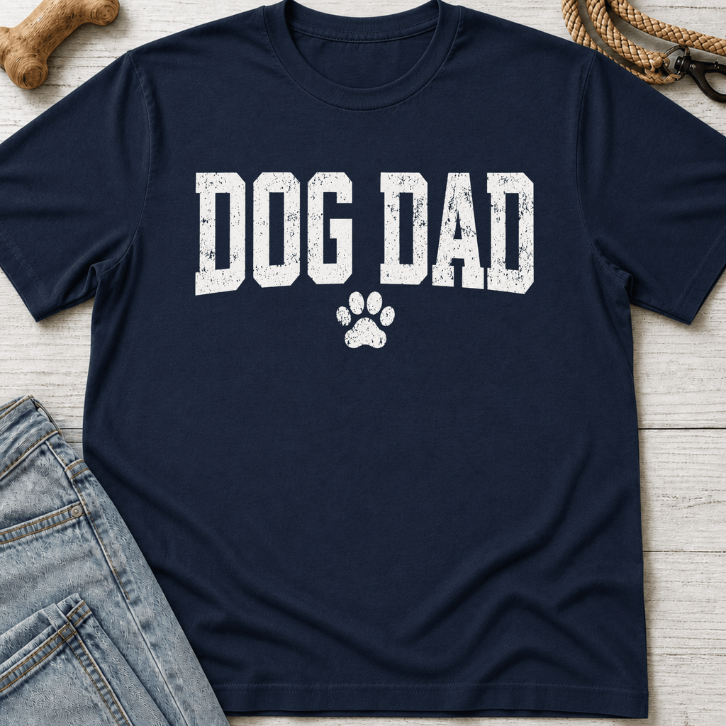 Dog Dad Pawprint T-Shirt