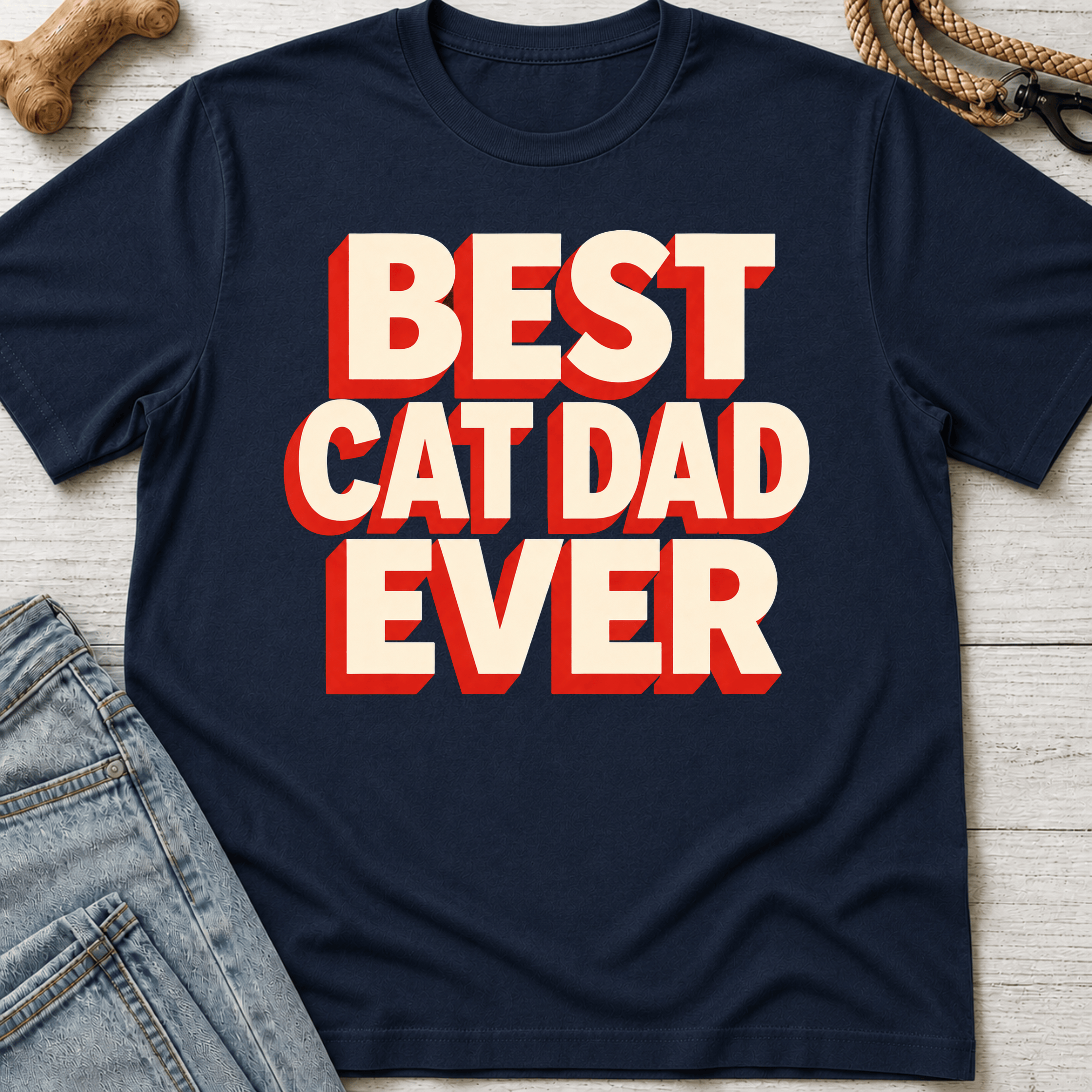 Best Cat Dad T-Shirt