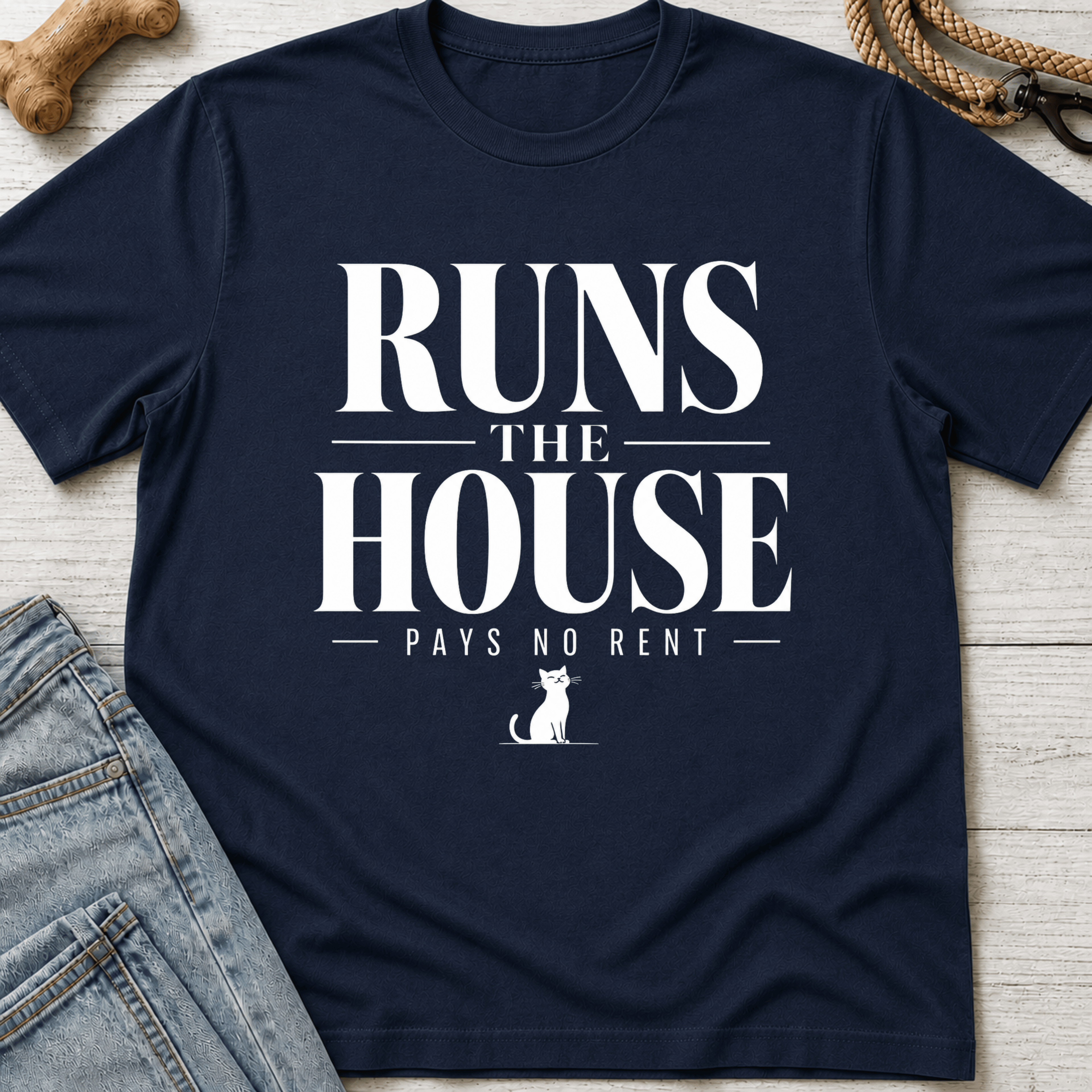 Runs the House Cat T-Shirt