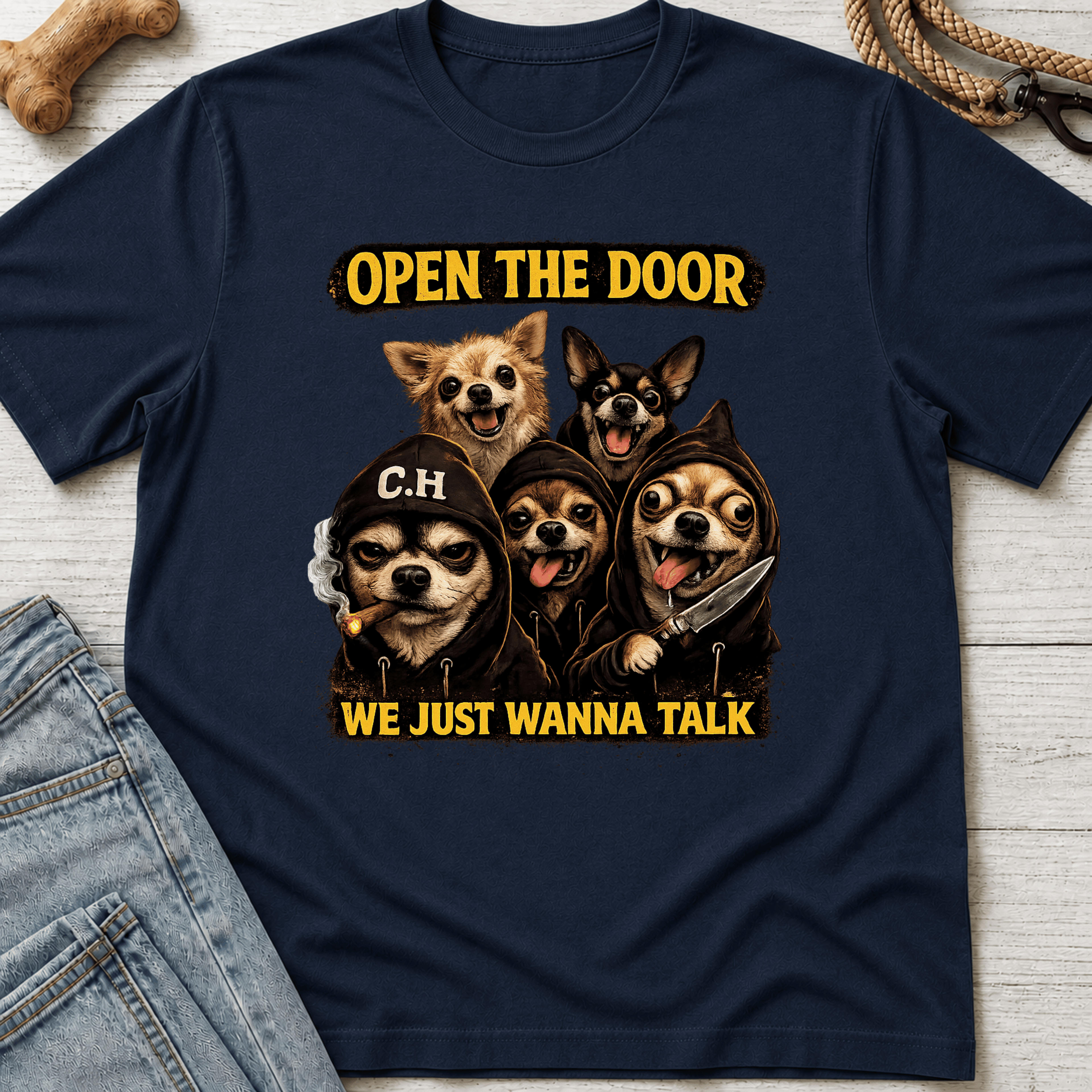 Open the Door Chihuahua T-Shirt