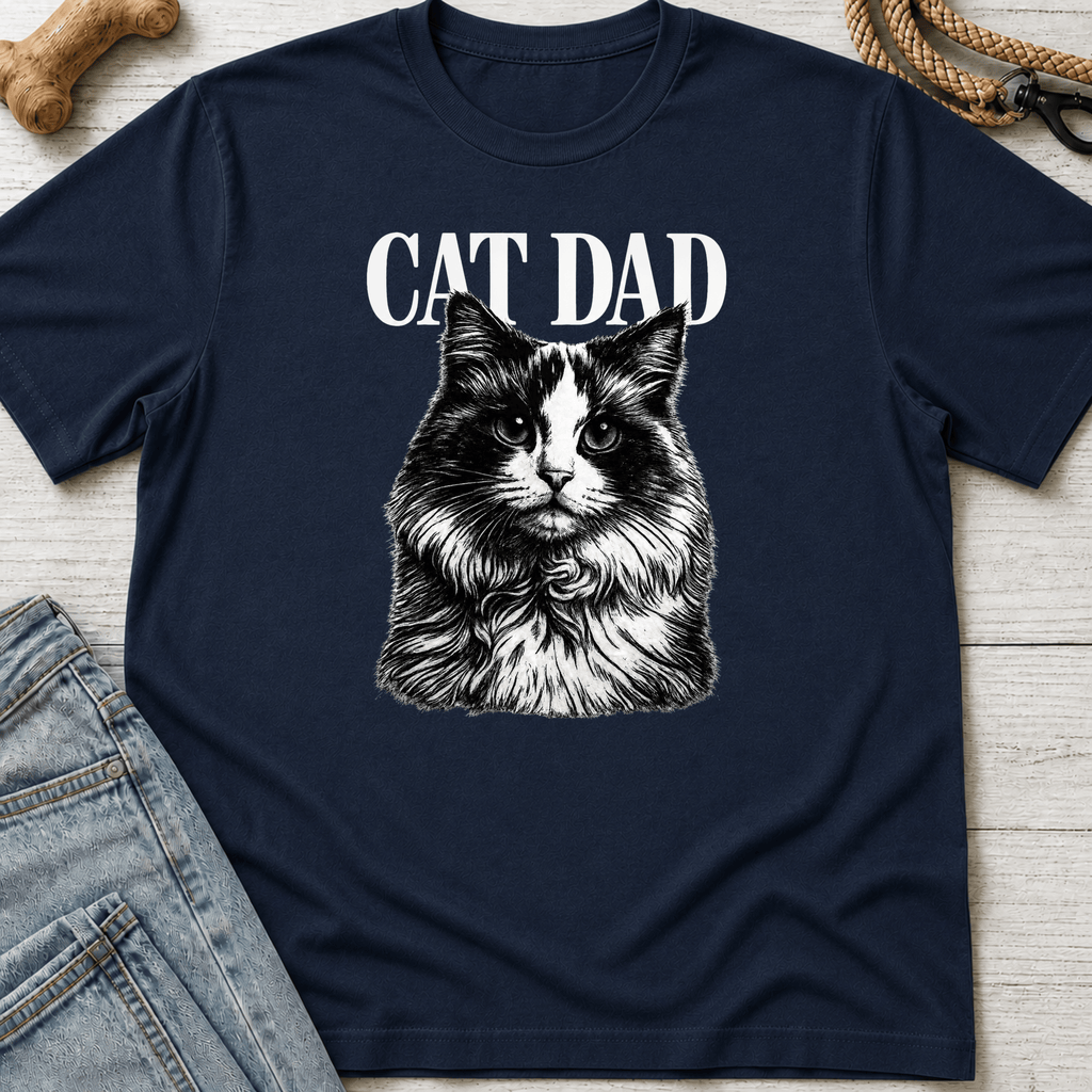 Cat Dad Regal T-Shirt
