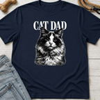 Cat Dad Regal T-Shirt