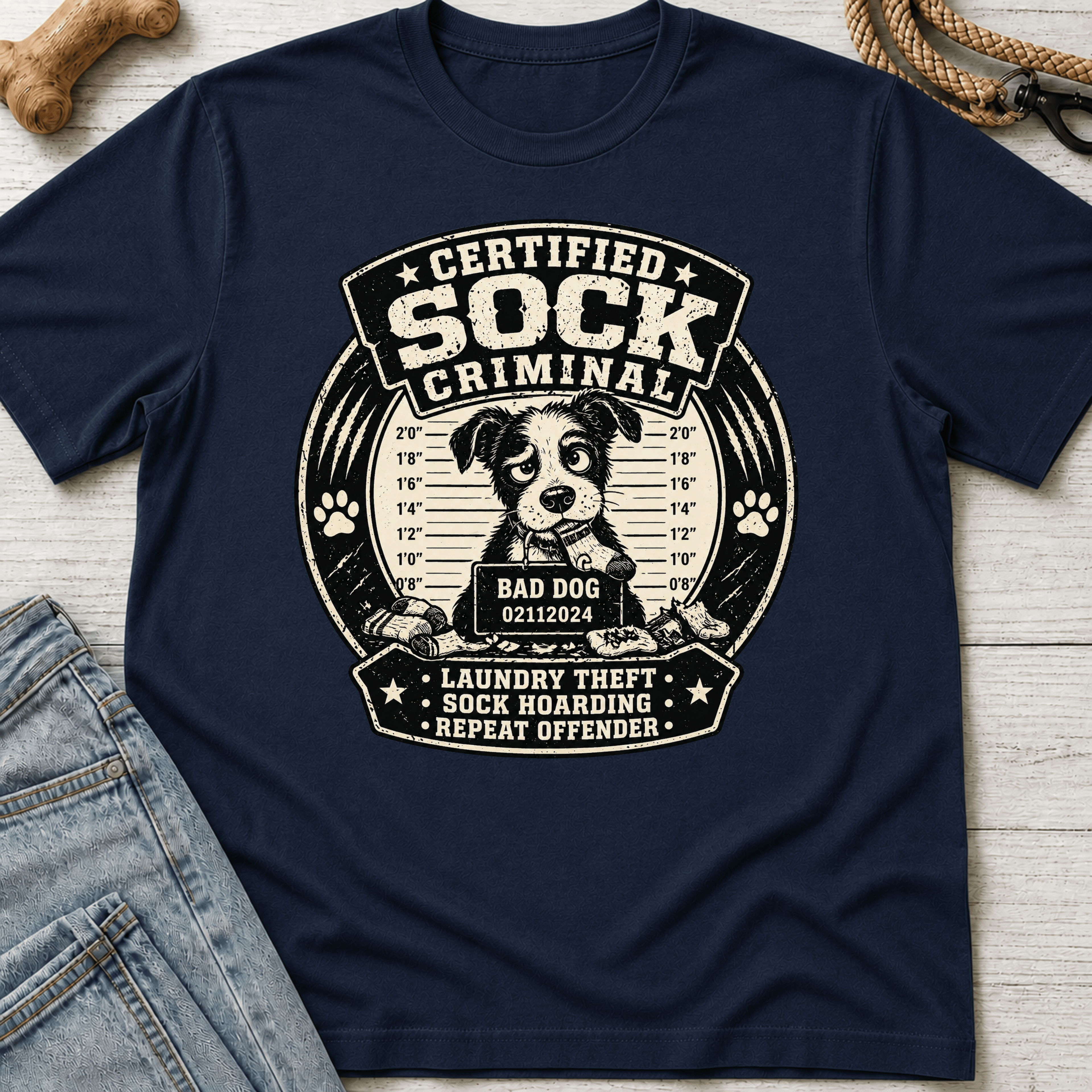 Sock Criminal T-Shirt